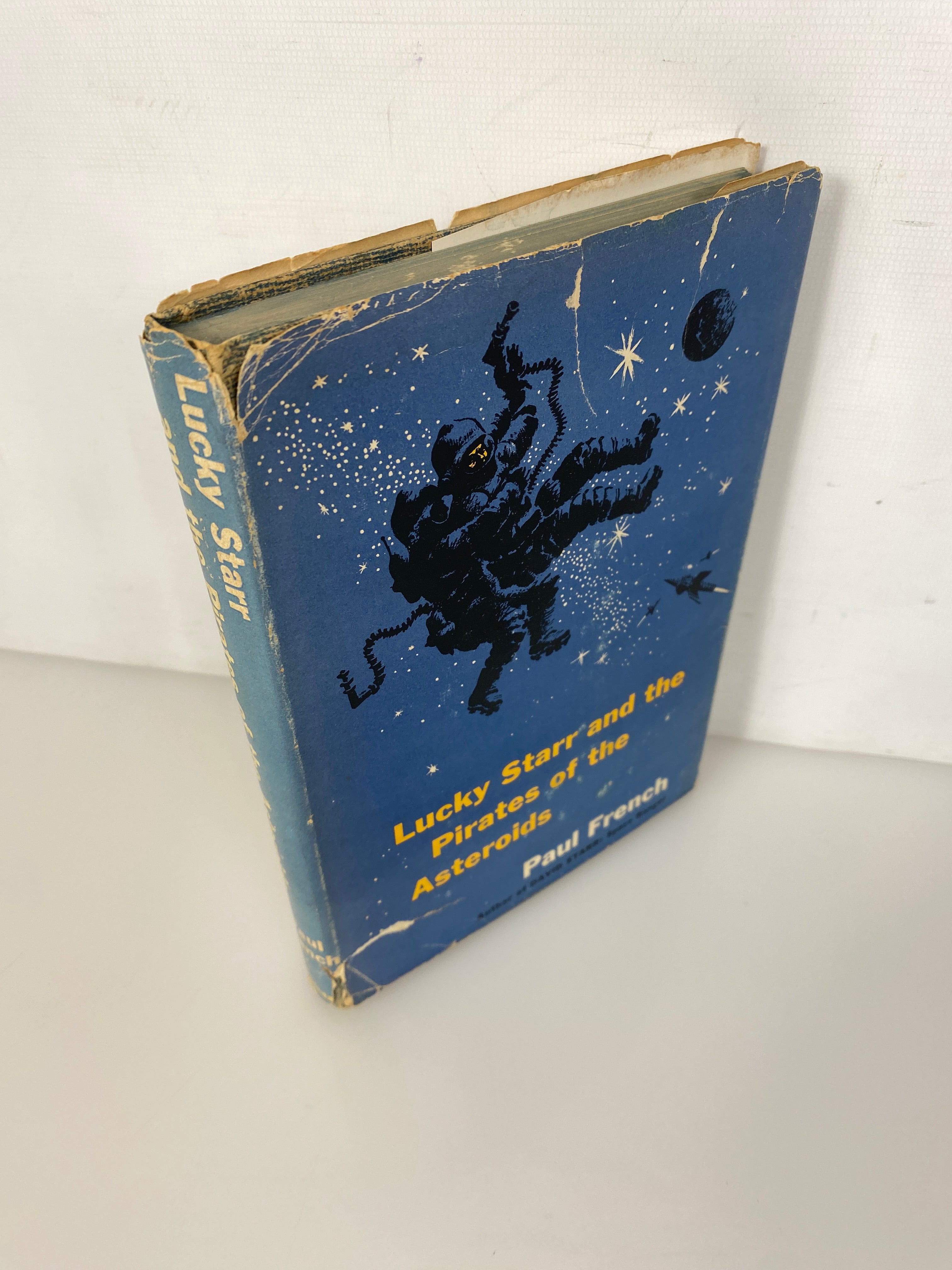 Lucky Starr and Pirates of the Asteroids Paul French (Isaac Asimov) First Edition HCDJ 1953