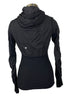 Lululemon Black and Gray Reversible Full-Zip "Dance Studio" Jacket Women's Size 6