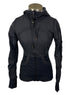 Lululemon Black and Gray Reversible Full-Zip "Dance Studio" Jacket Women's Size 6