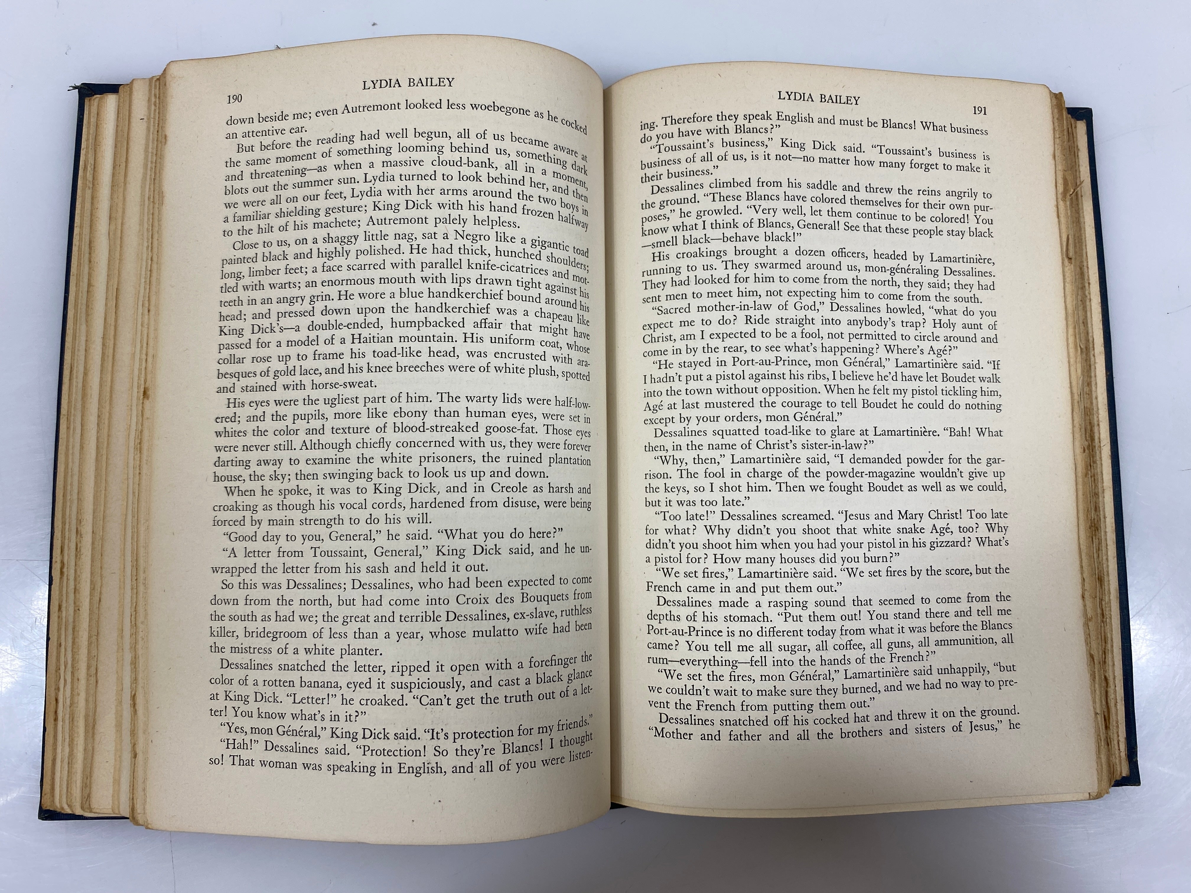 Lydia Bailey by Kenneth Roberts 1947 HC