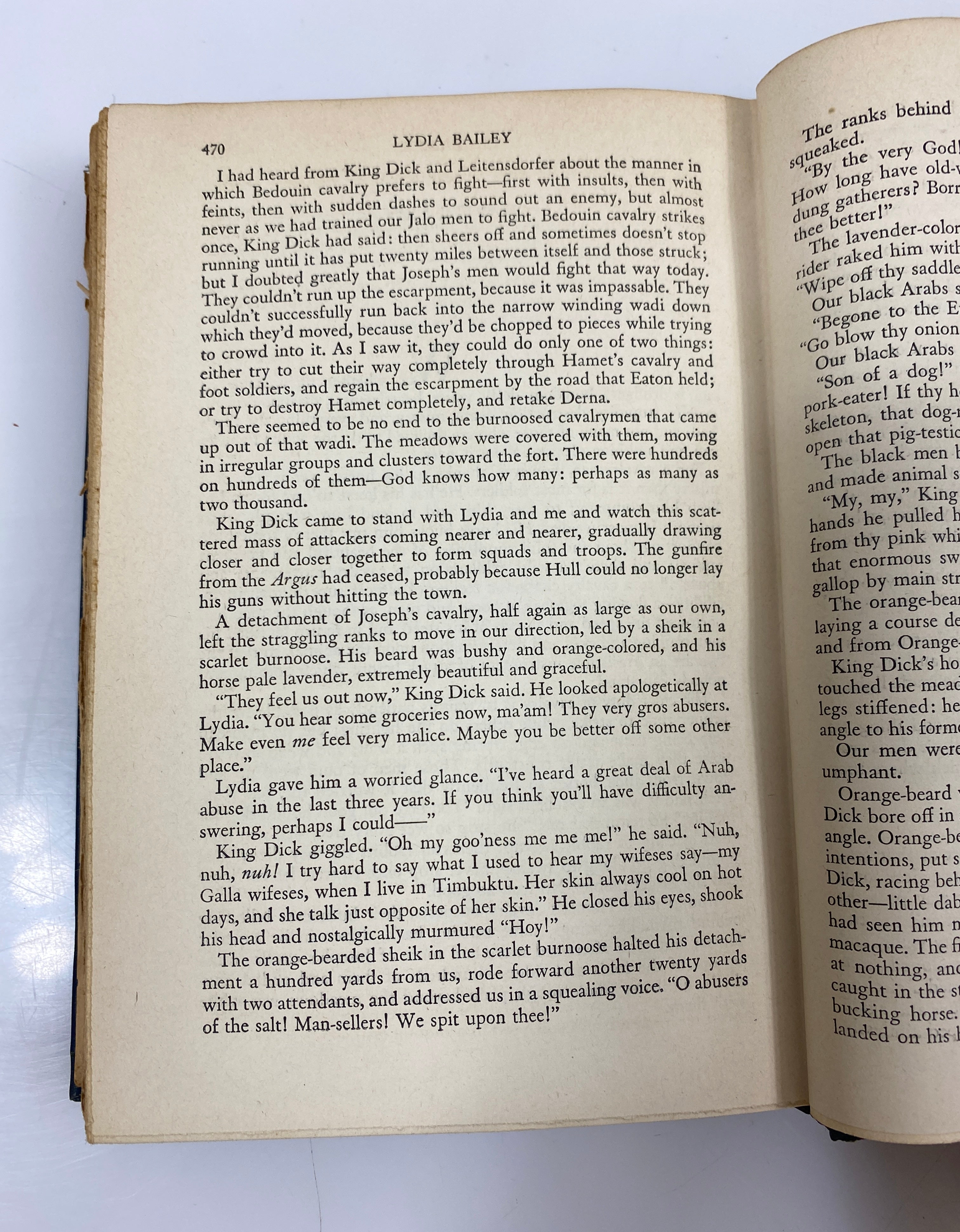 Lydia Bailey by Kenneth Roberts 1947 HC