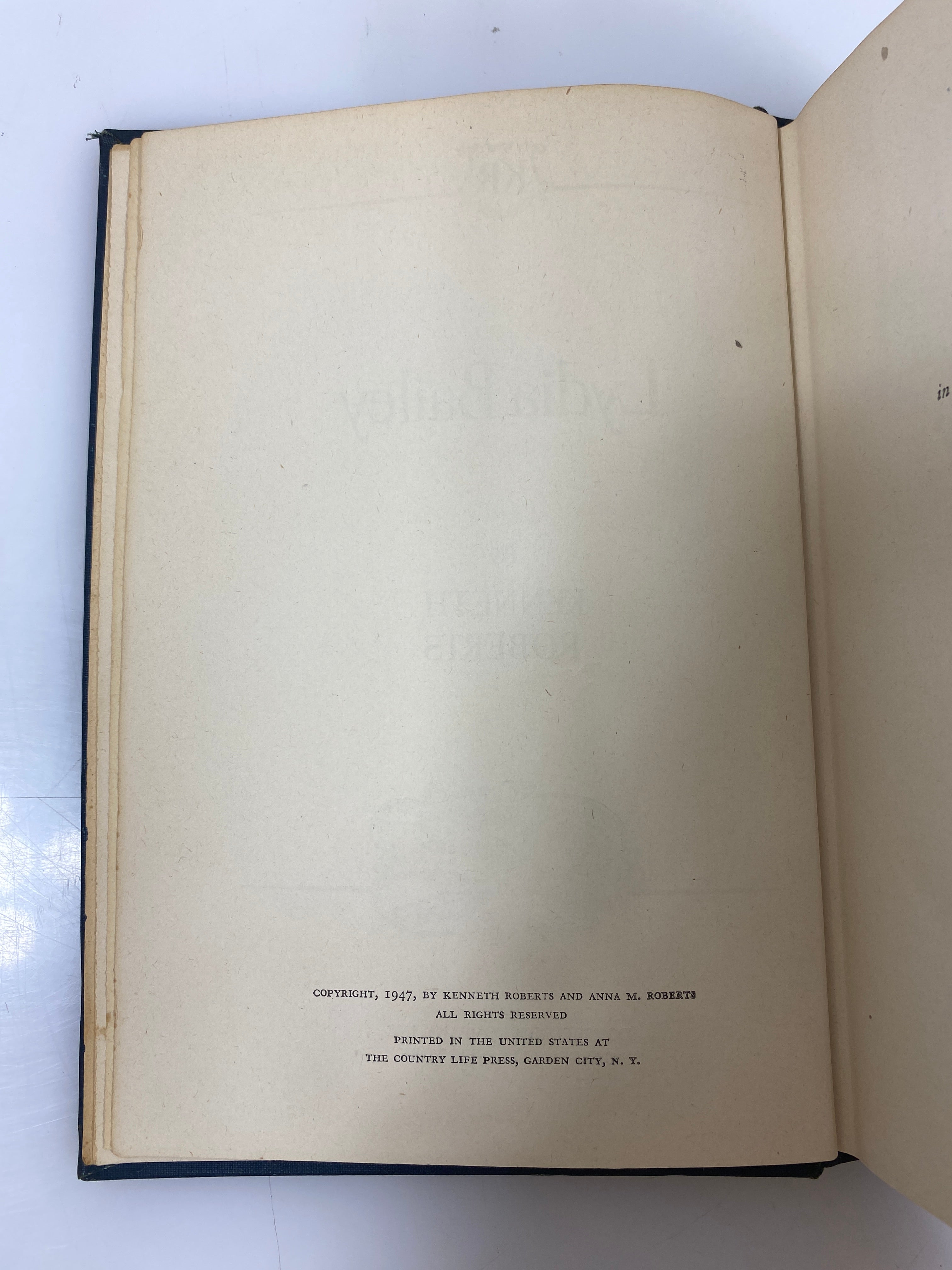 Lydia Bailey by Kenneth Roberts 1947 HC