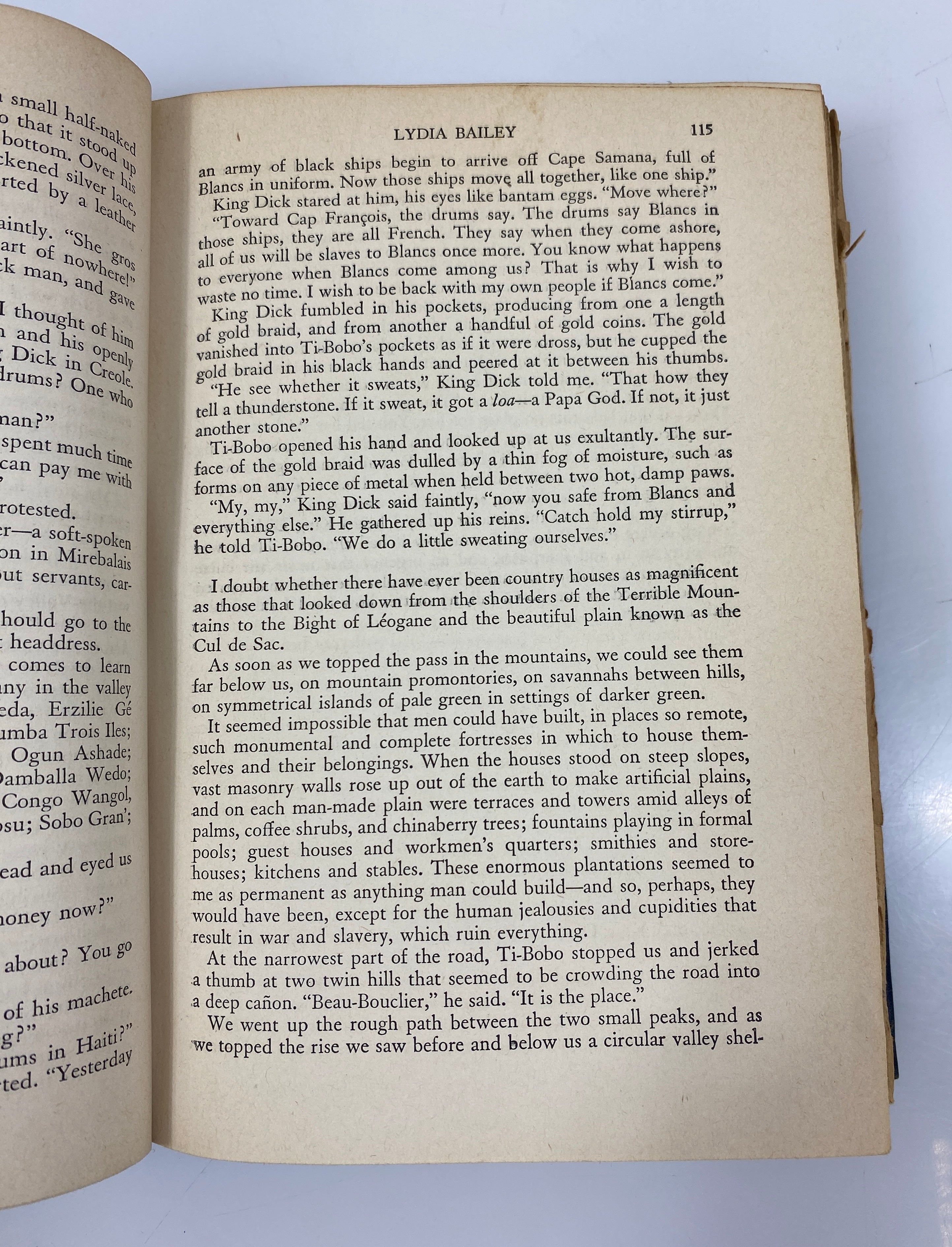 Lydia Bailey by Kenneth Roberts 1947 HC