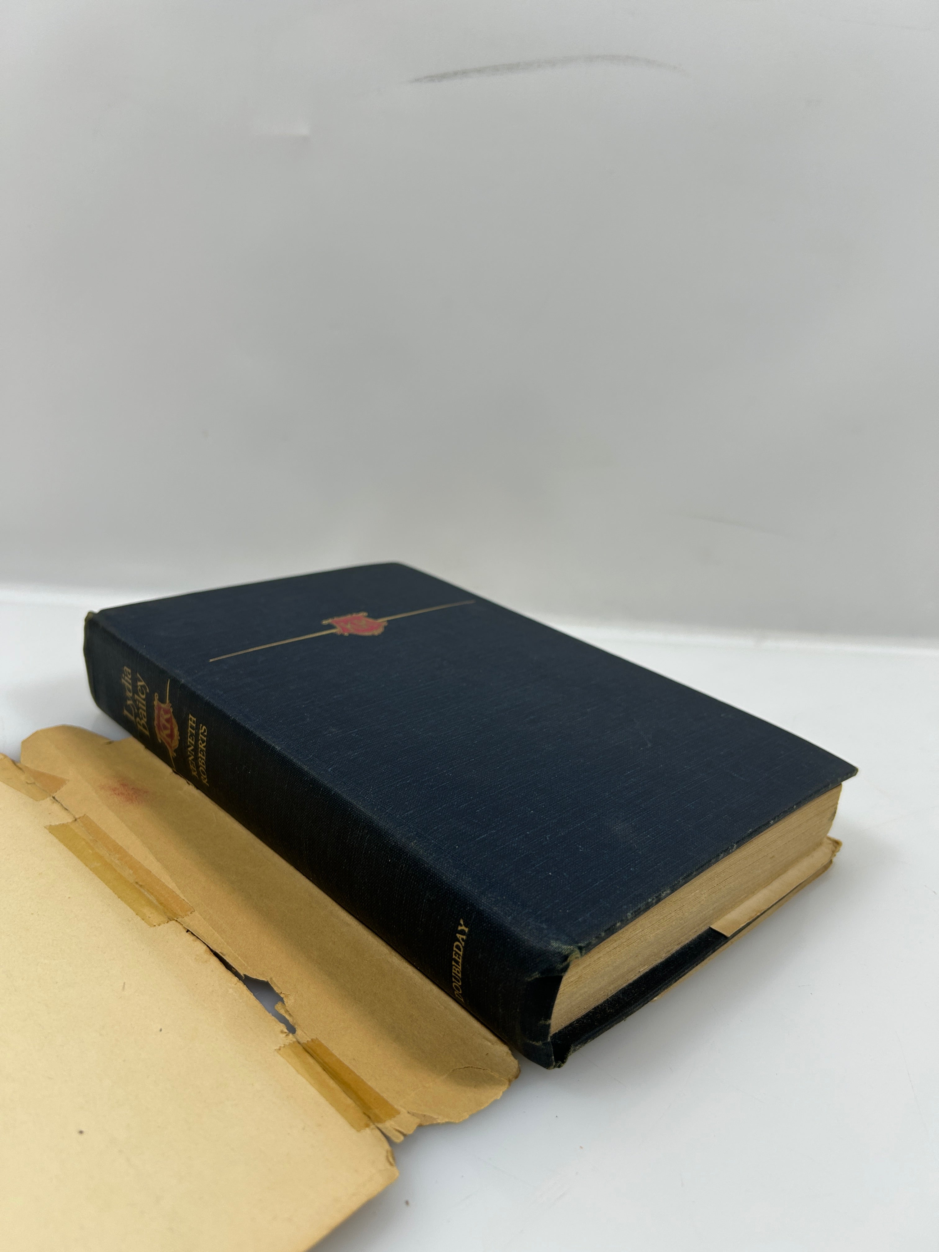 Lydia Bailey by Kenneth Roberts Doubleday 1947 BCE HCDJ