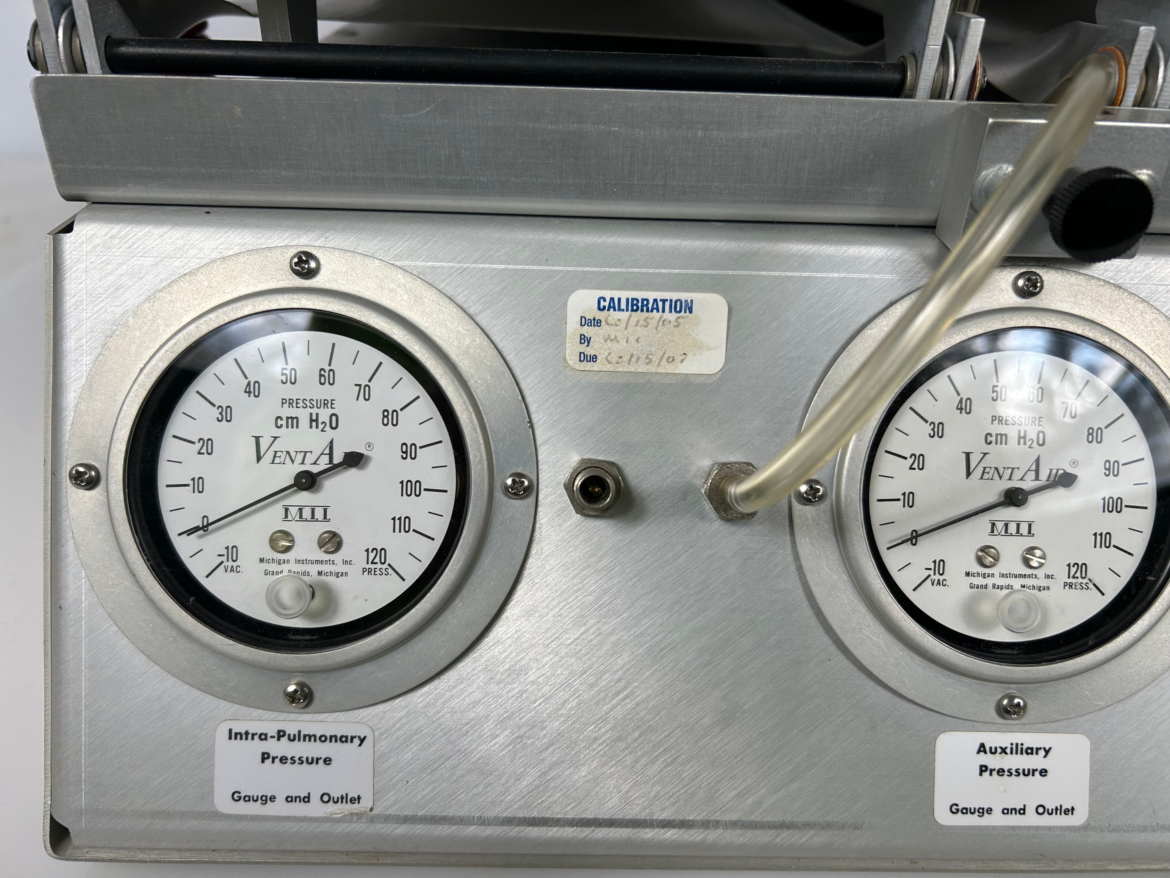 M.I.I. Vent Aid TTL Training / Test Lung Model 5600i *Untested*