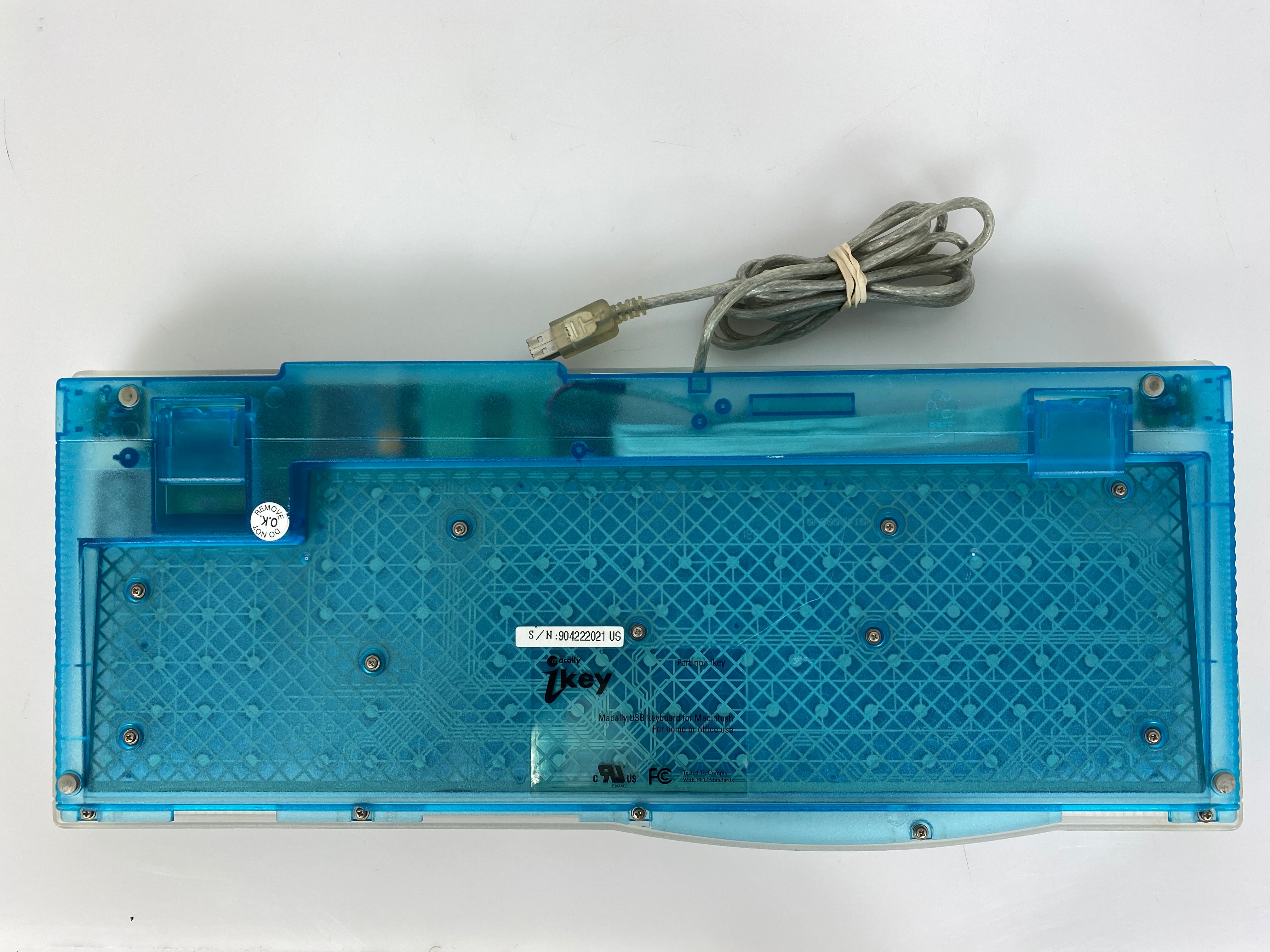 Macally ikey Wired USB Keyboard for Macintosh