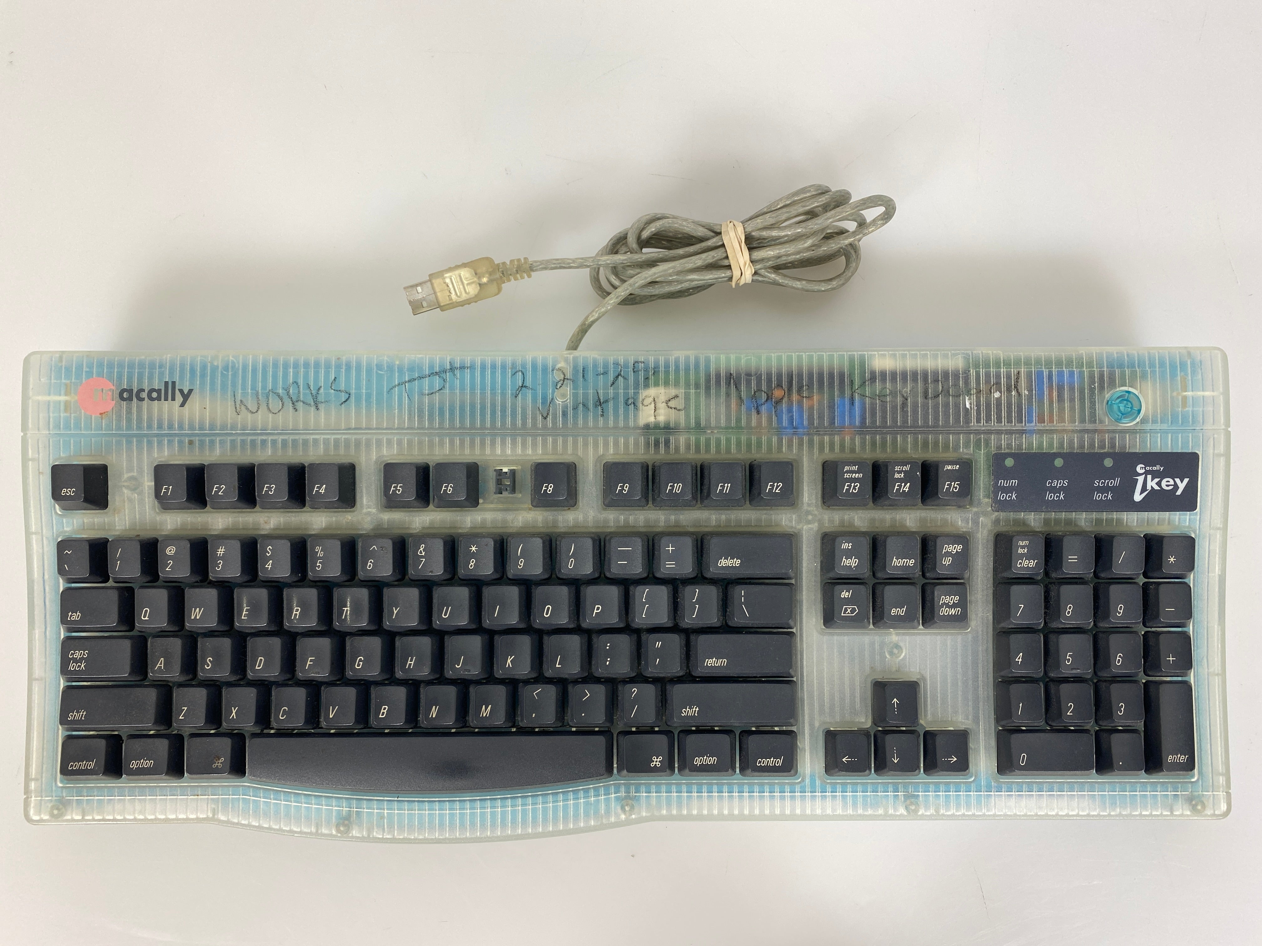 Macally ikey Wired USB Keyboard for Macintosh