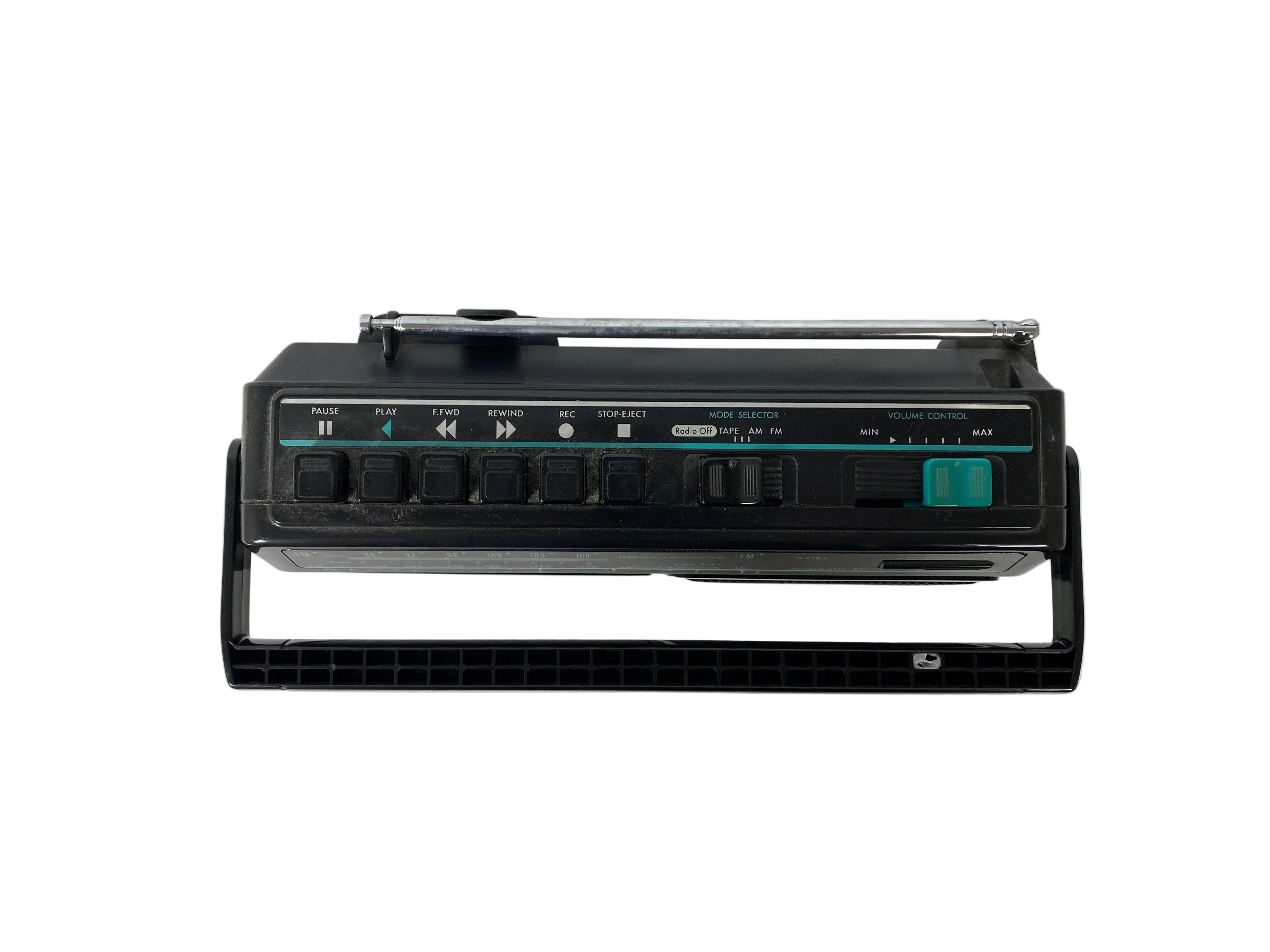 MAGNAVOX D7185 Radio Cassette Recorder AM/FM *TAPE PLAYER NOT WORKING*