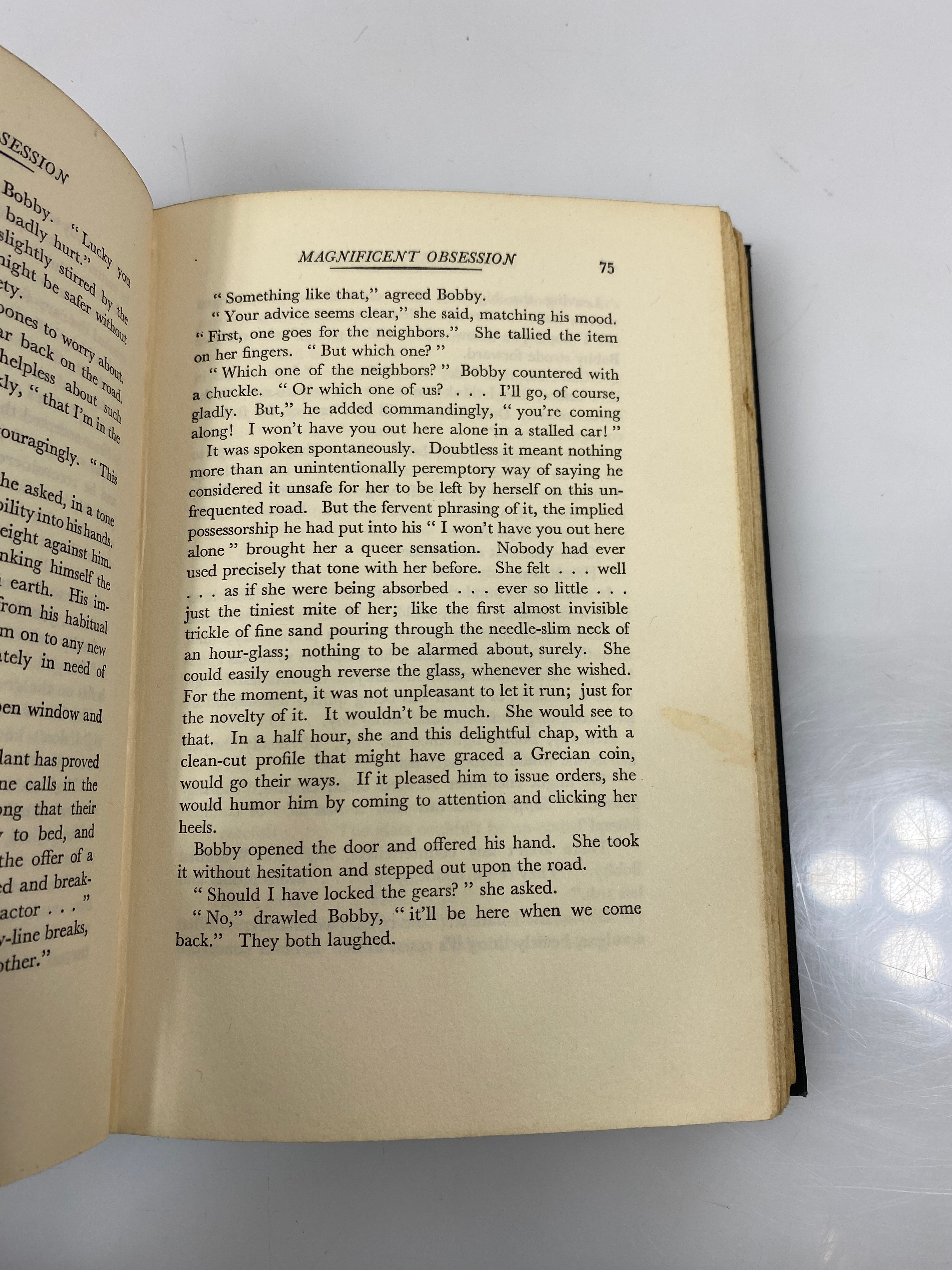 Magnificent Obsession by Lloyd C. Douglas 1929 HC