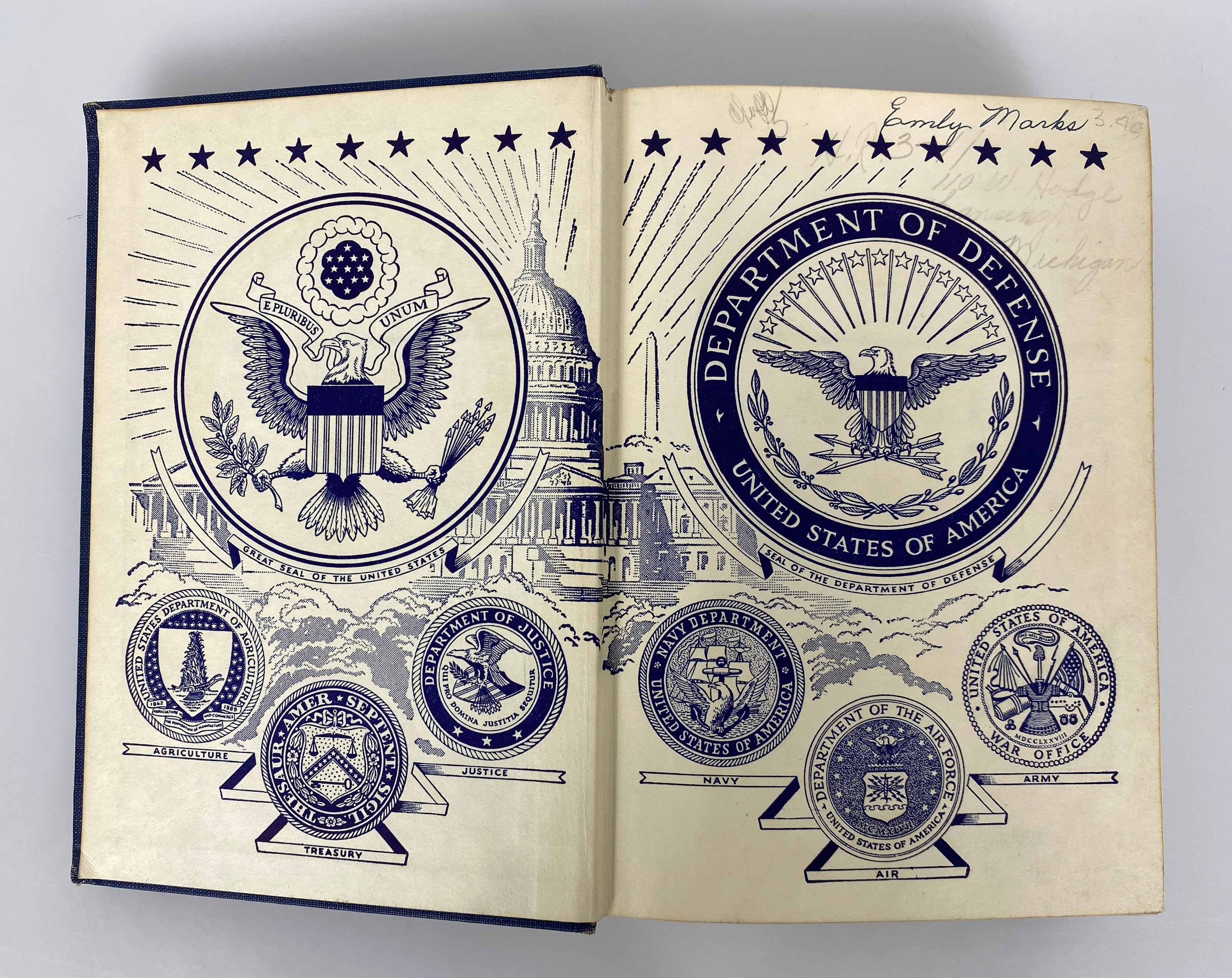 Magruder's American Government 1952 Vintage HC