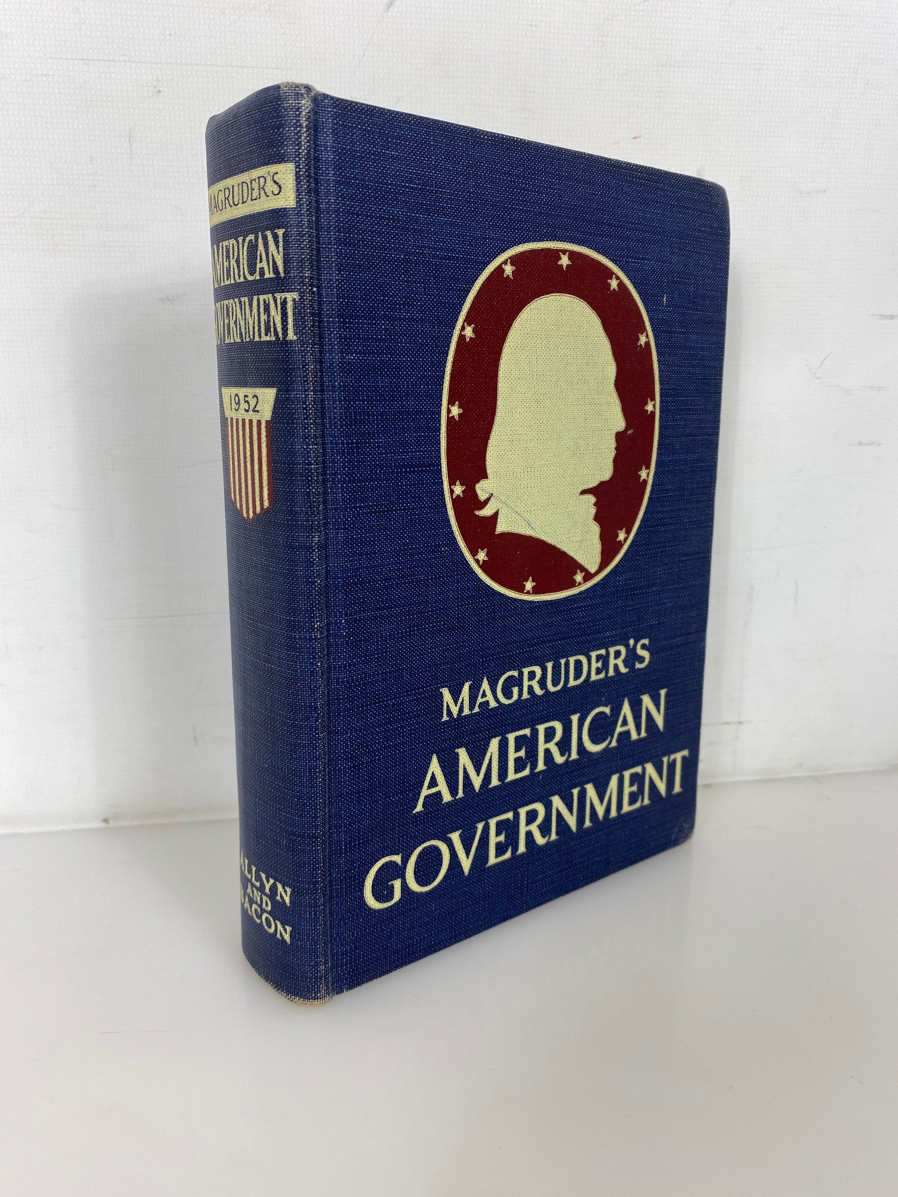 Magruder's American Government 1952 Vintage HC
