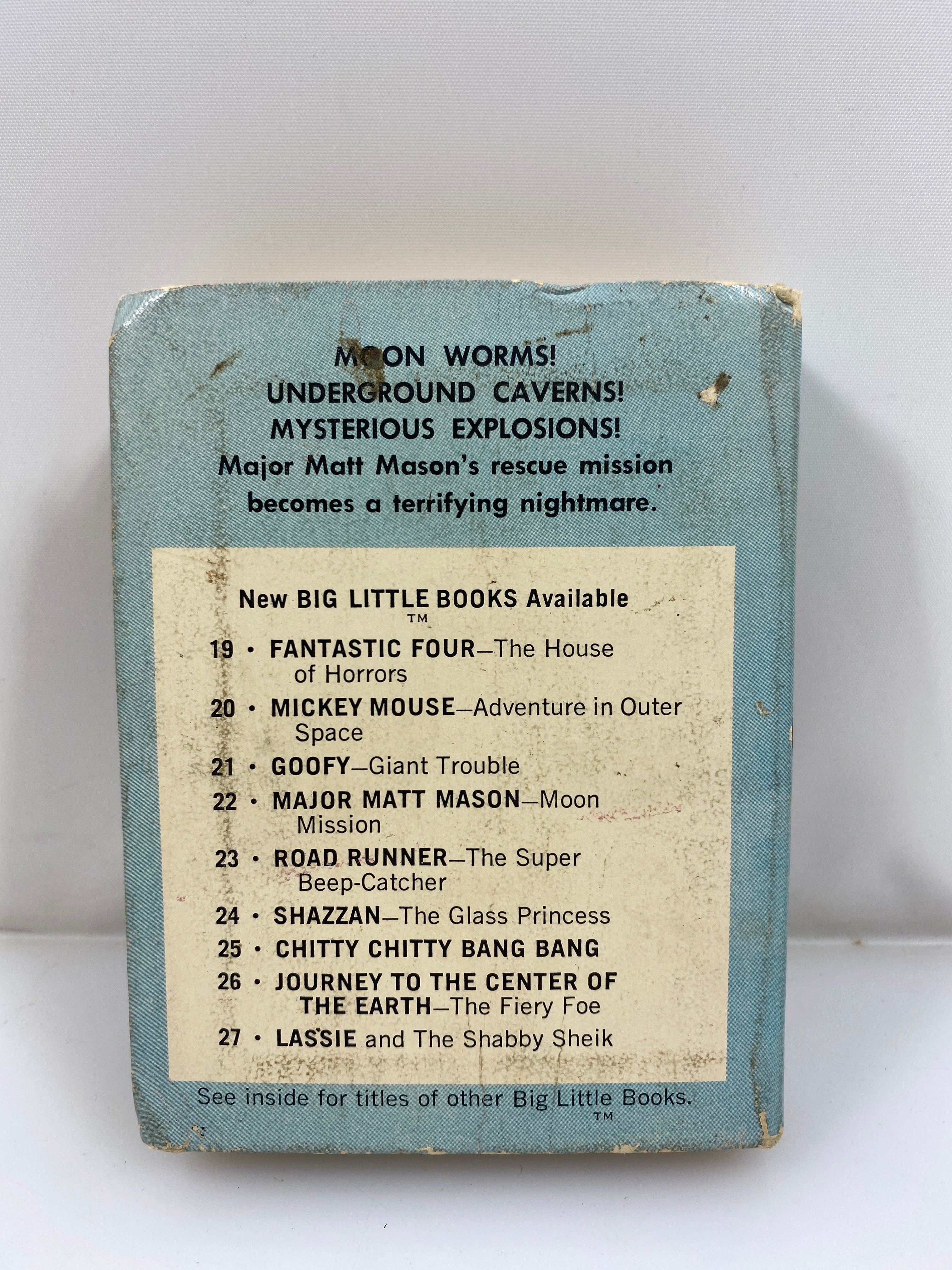 Major Matt Mason Moon Mission by Elrick 1968 HC
