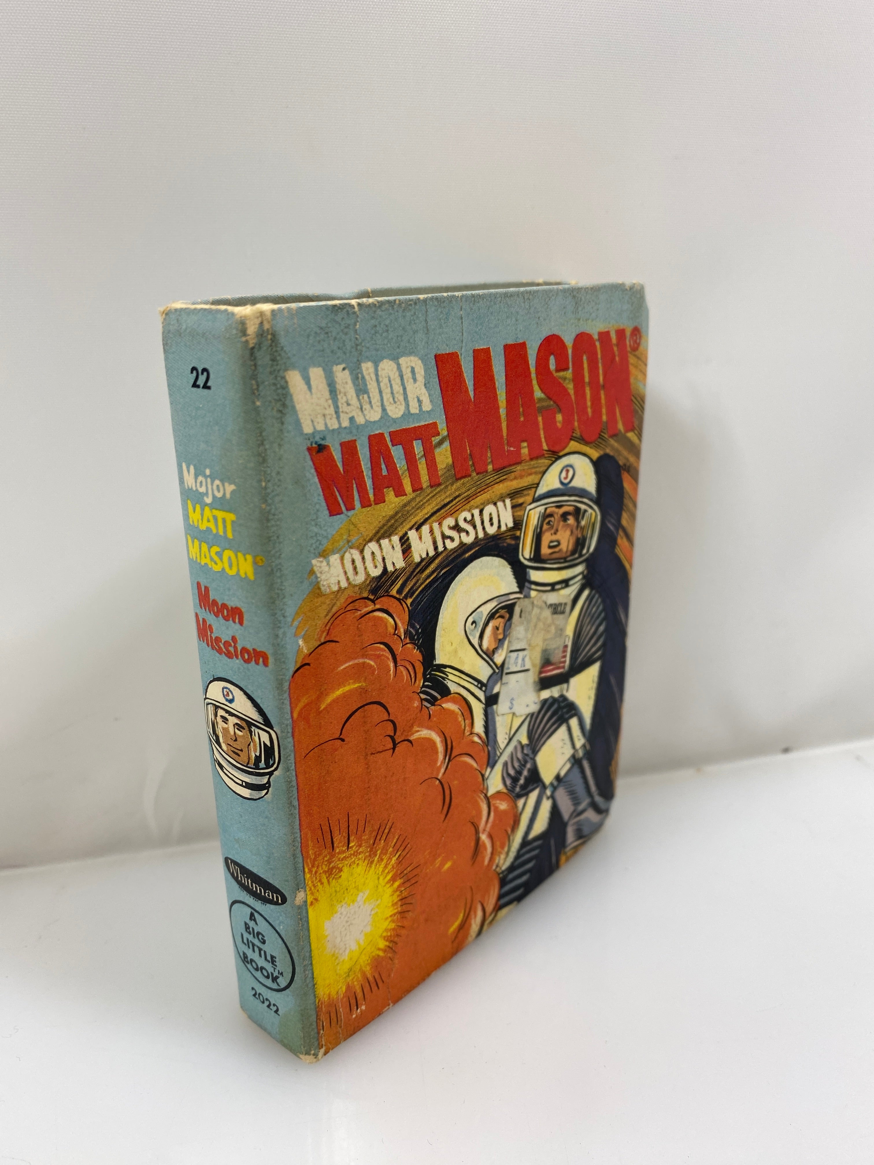 Major Matt Mason Moon Mission by Elrick 1968 HC