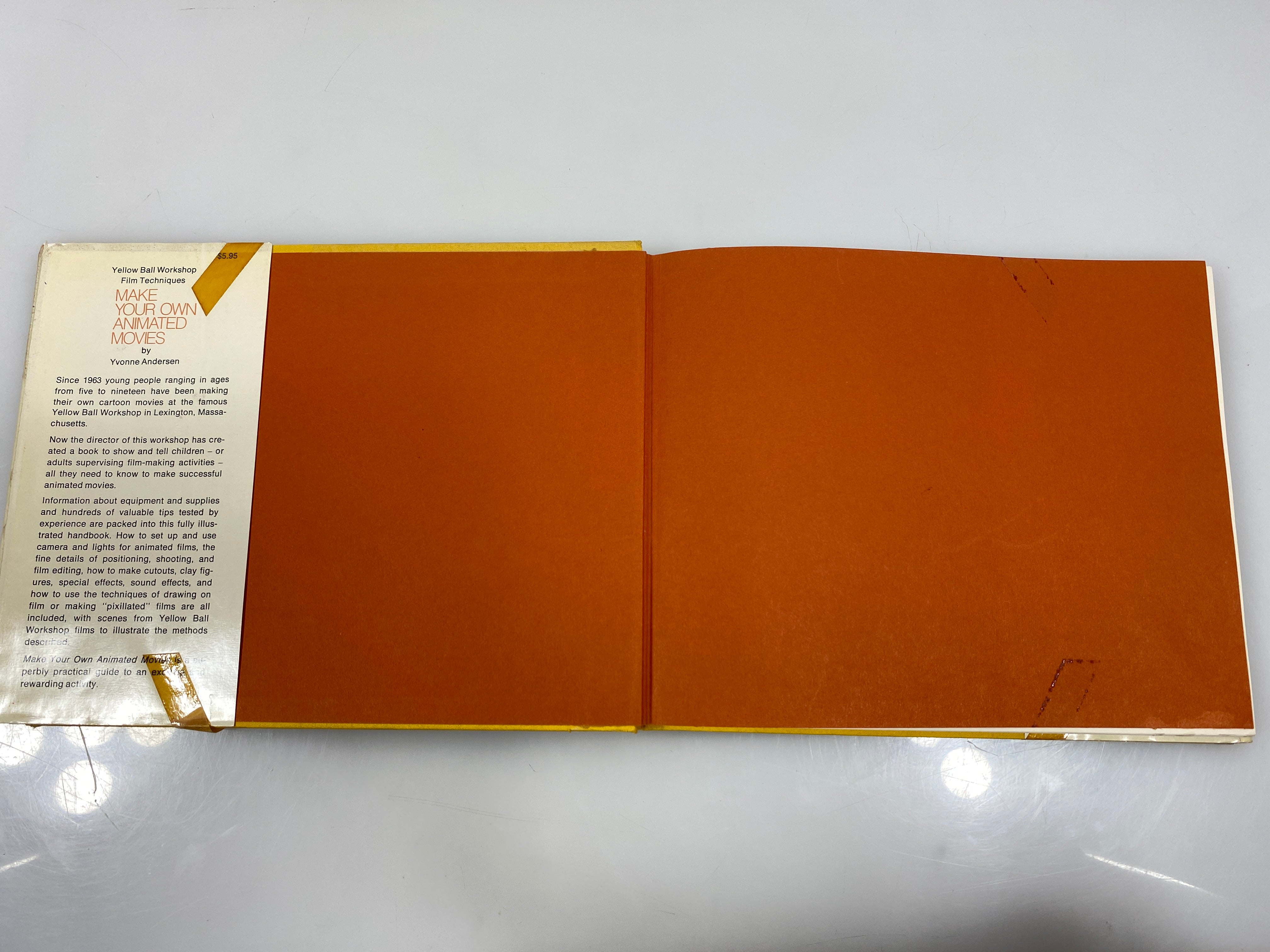 Make Your Own Animated Movies by Andersen Ex-library 1970 HCDJ