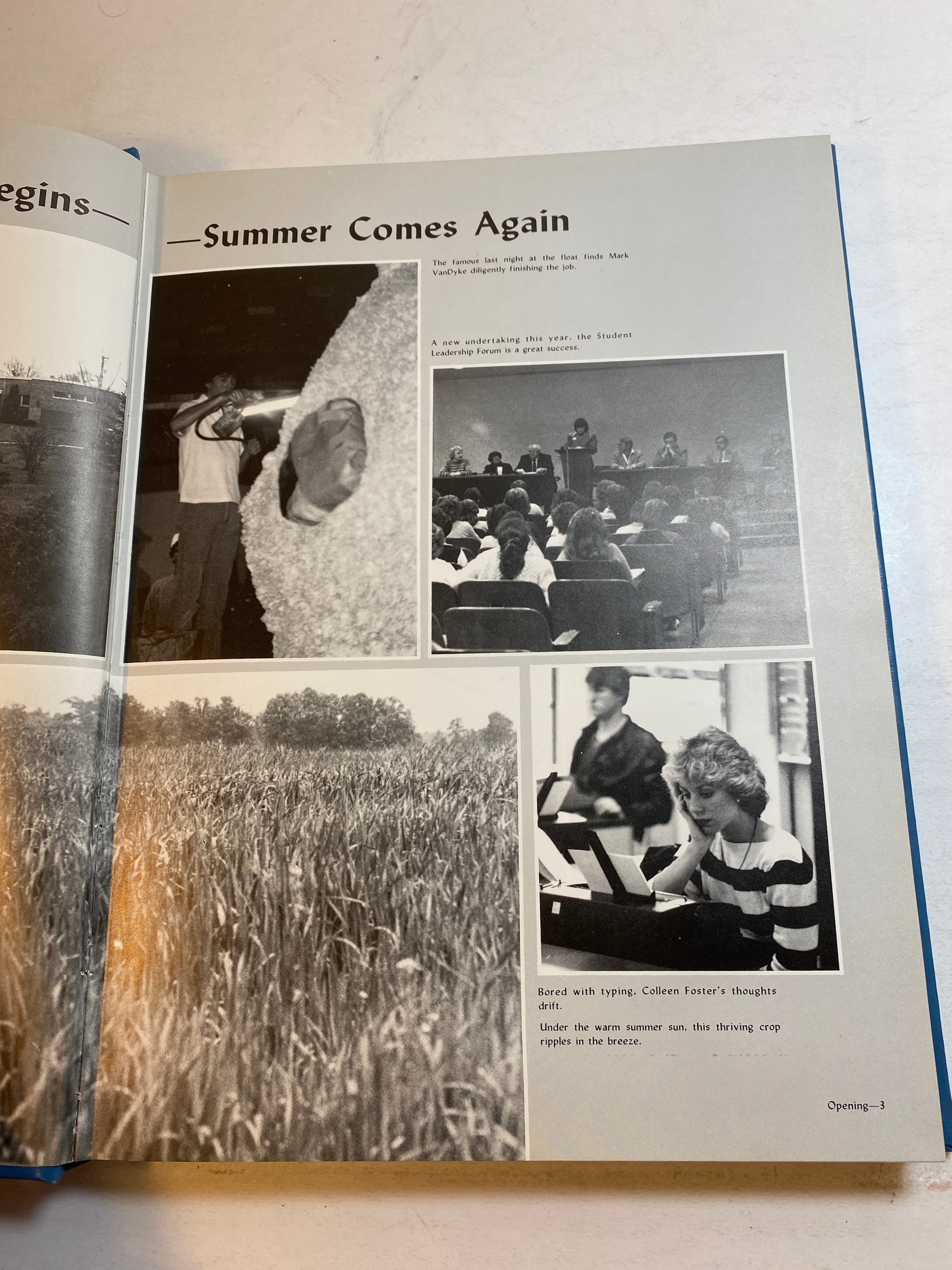 "Making Progress" Mount Pleasant, Michigan High School Yearbook 1983