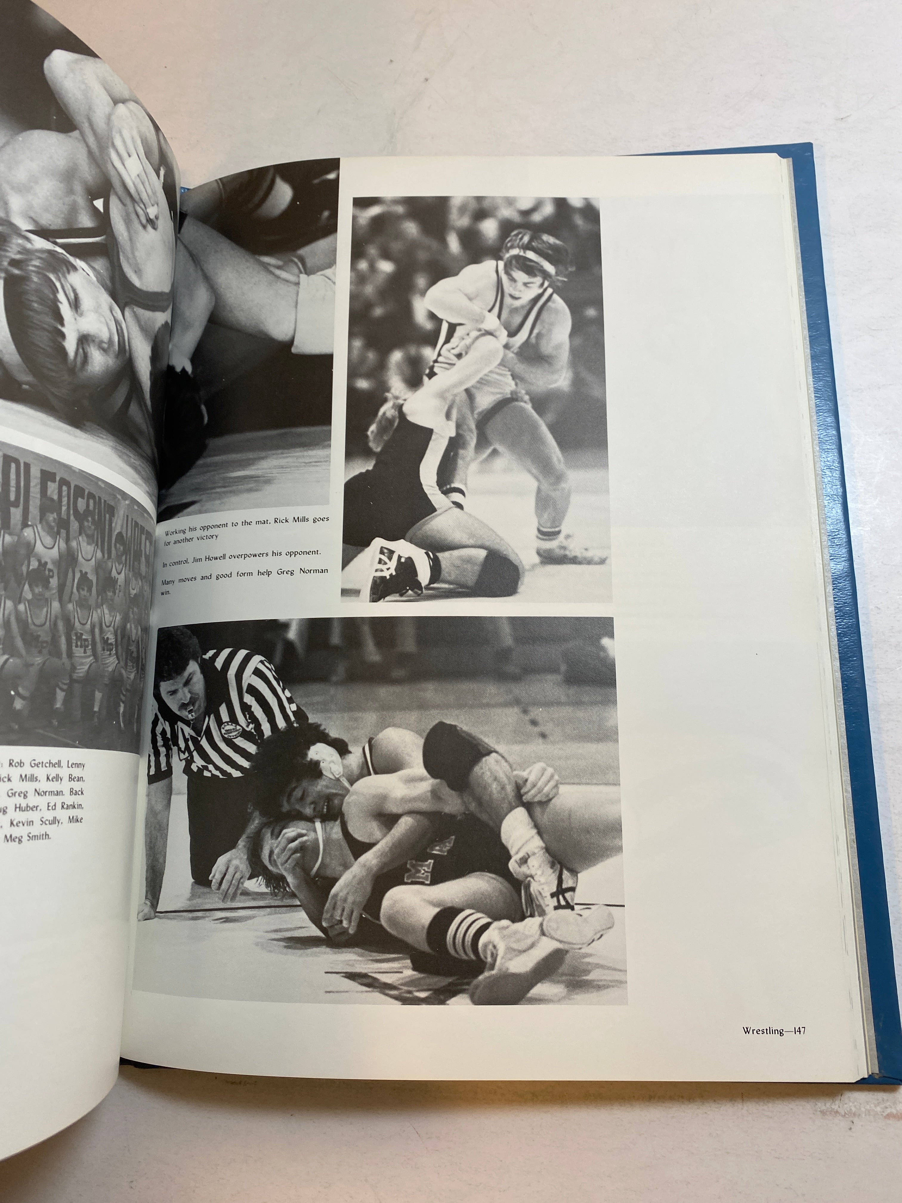 "Making Progress" Mount Pleasant, Michigan High School Yearbook 1983