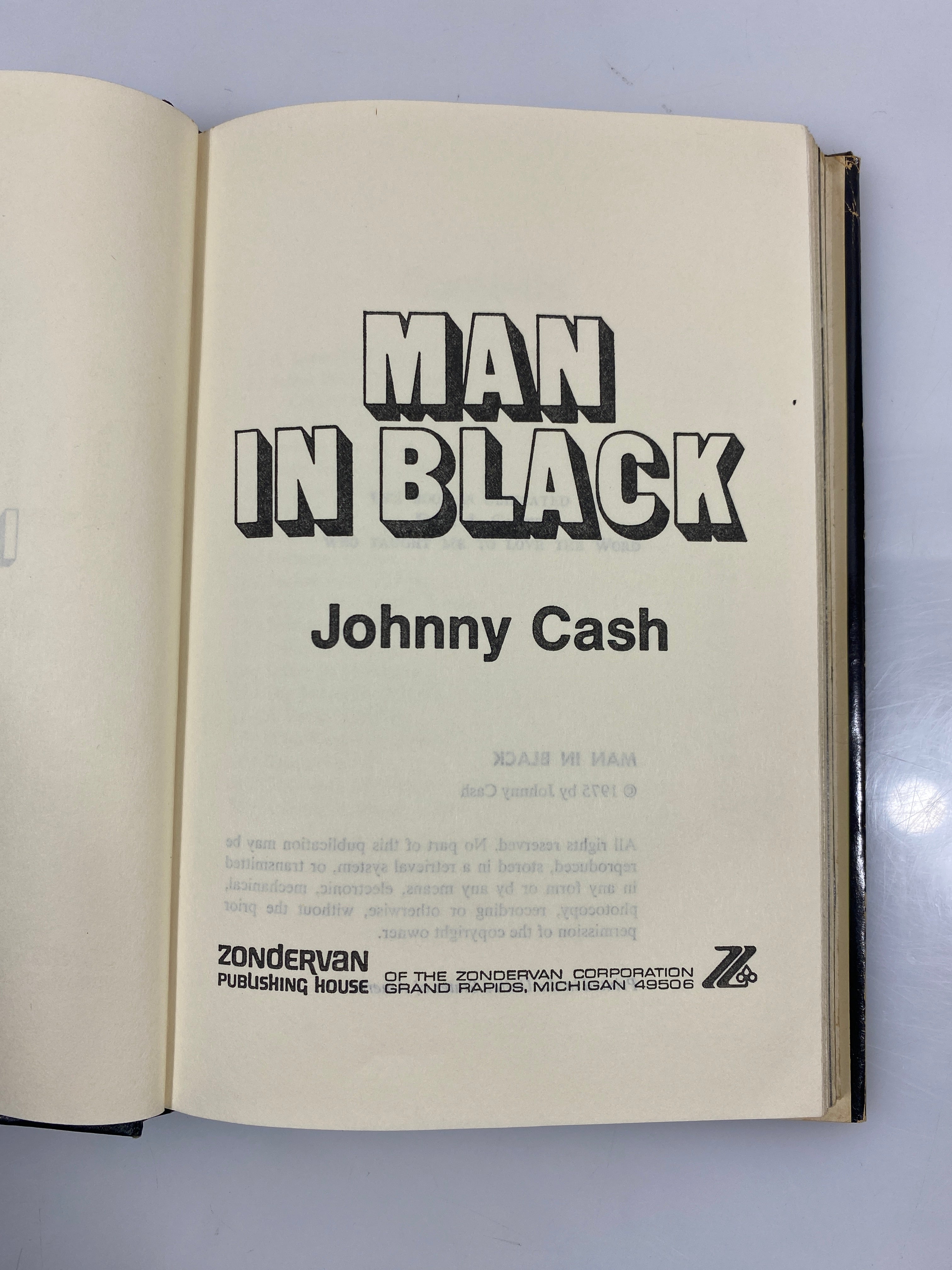 Man in Black by Johnny Cash 1975 HCDJ
