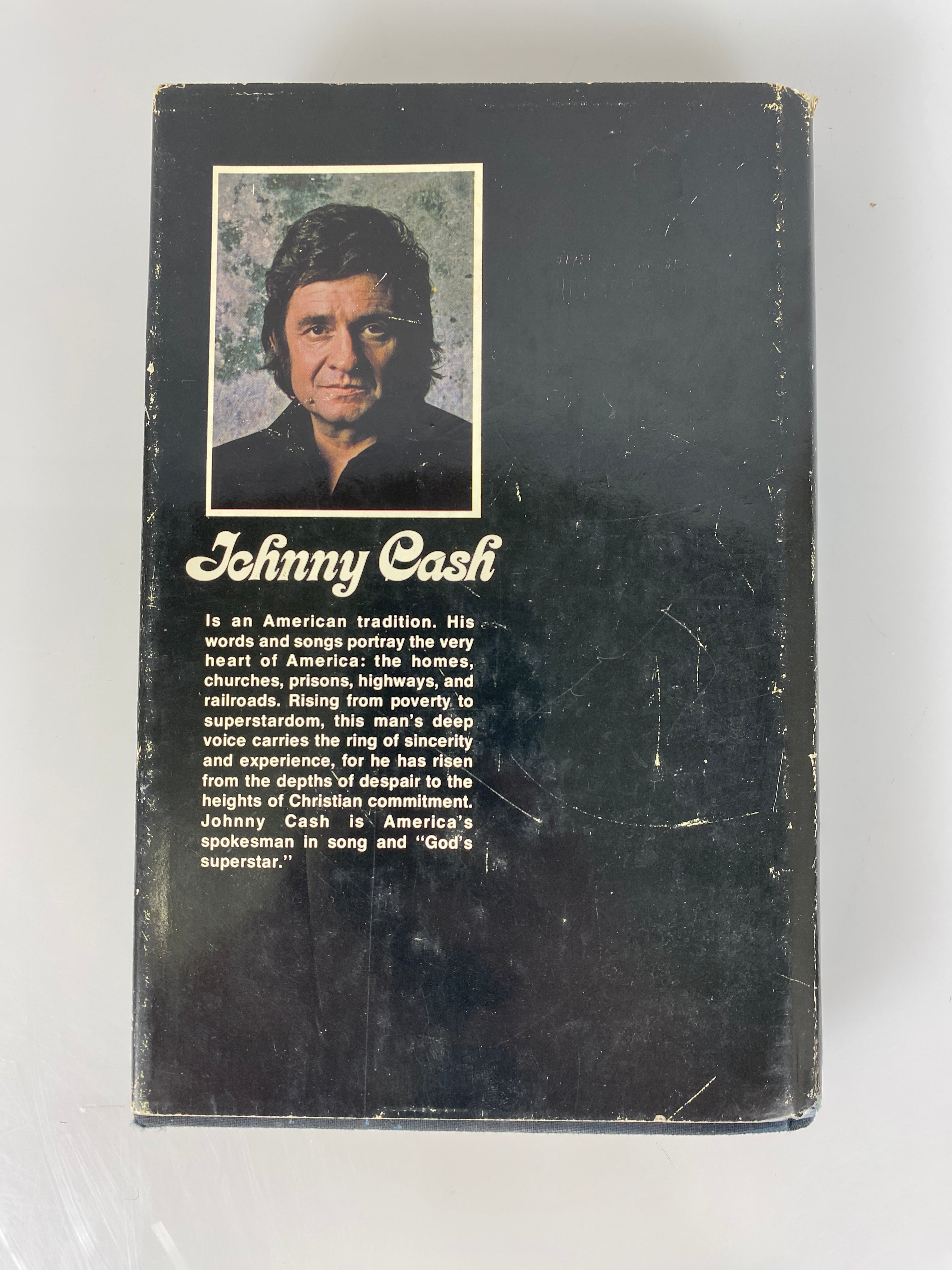 Man in Black: His Own Story in His Own Words Johnny Cash HC 1975