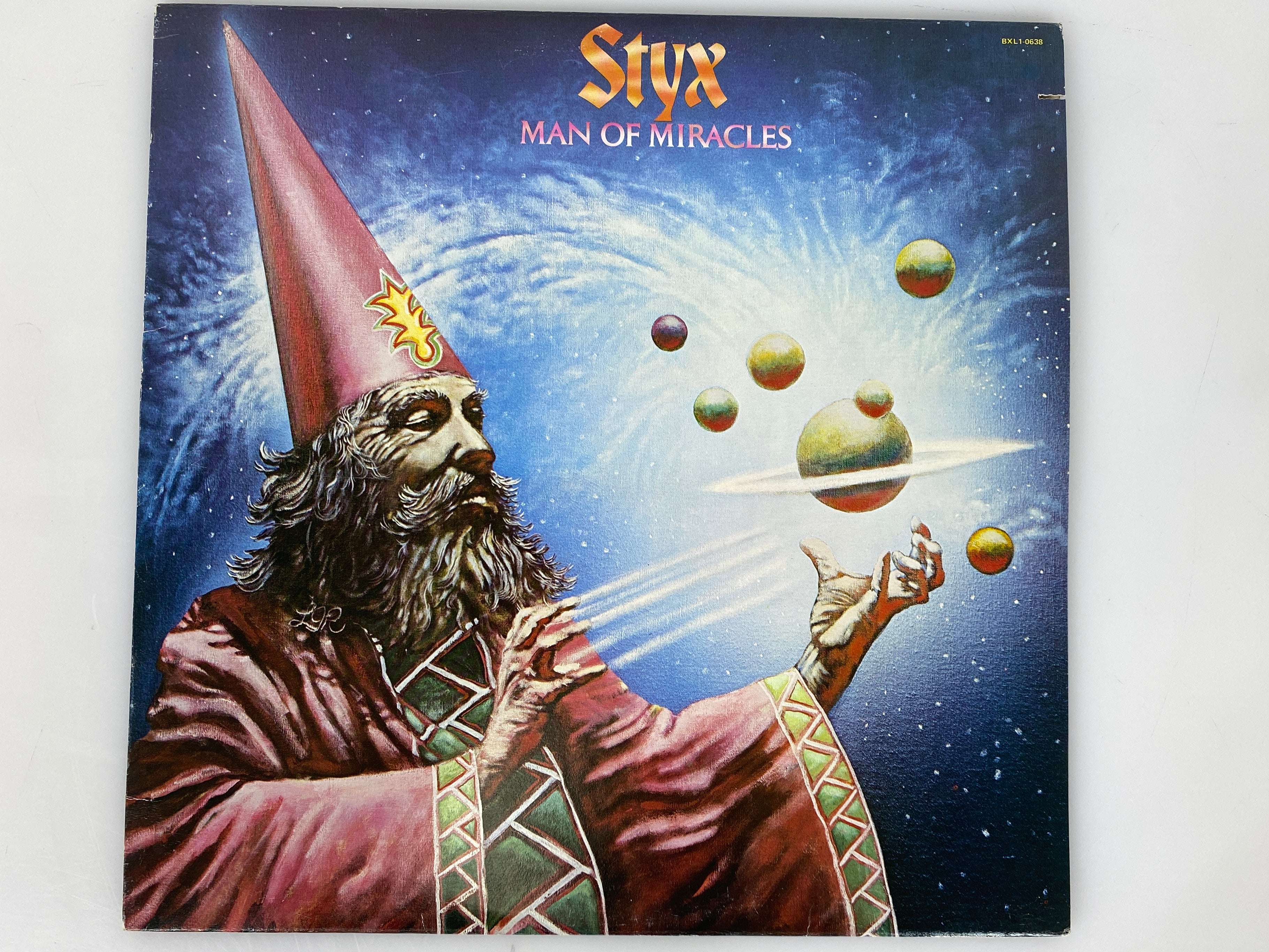 Man of Miracles Styx 1974 Vinyl Record