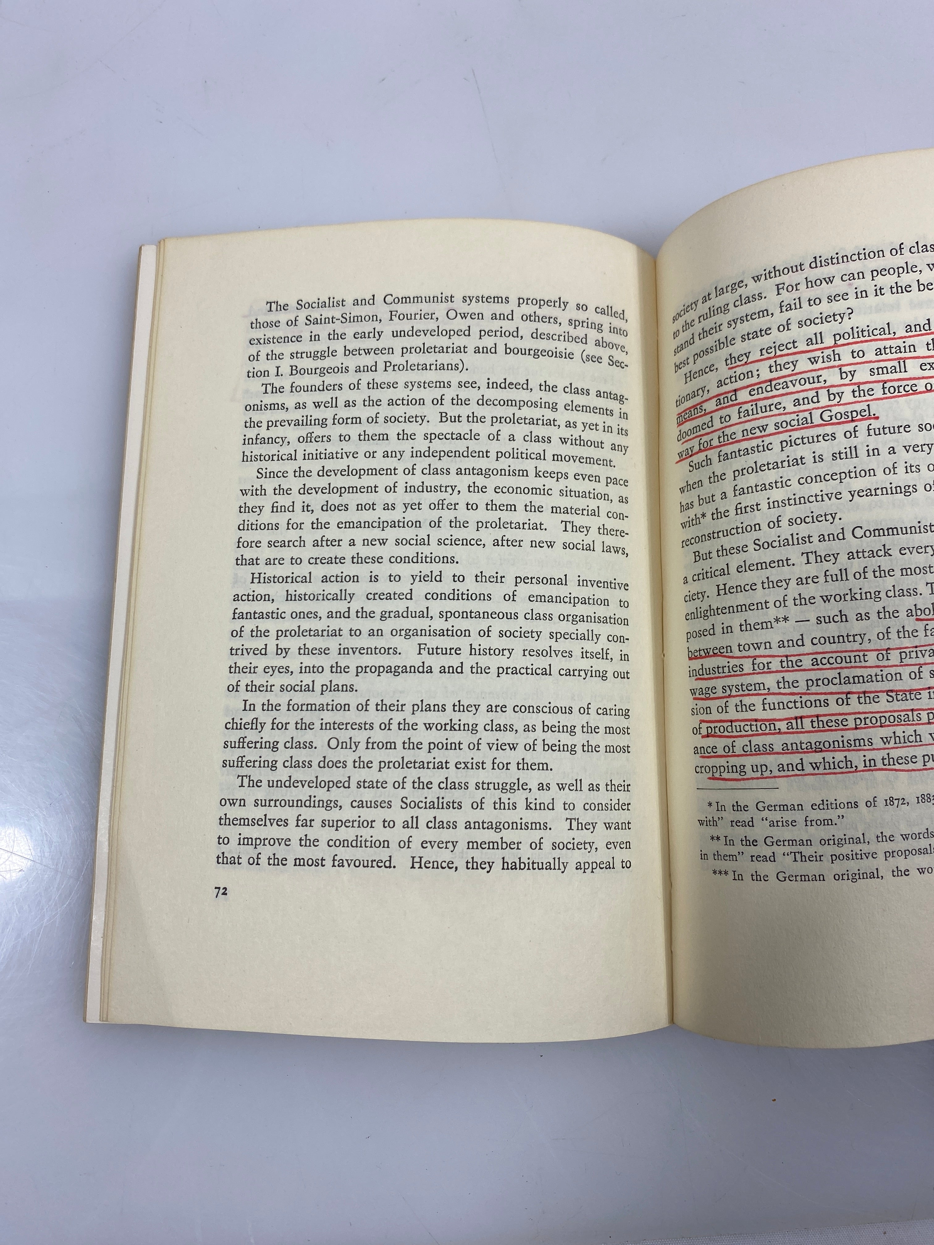 Manifesto of the Communist Party Marx/Engels 1975 2nd Ed./Print SC