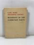 Manifesto of the Communist Party Marx/Engels 1975 2nd Ed./Print SC