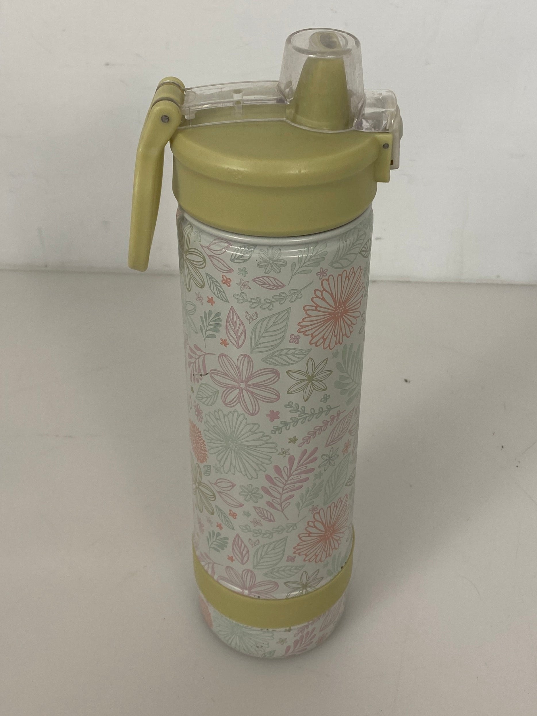 Manna Floral Patterned Spout Water Bottle