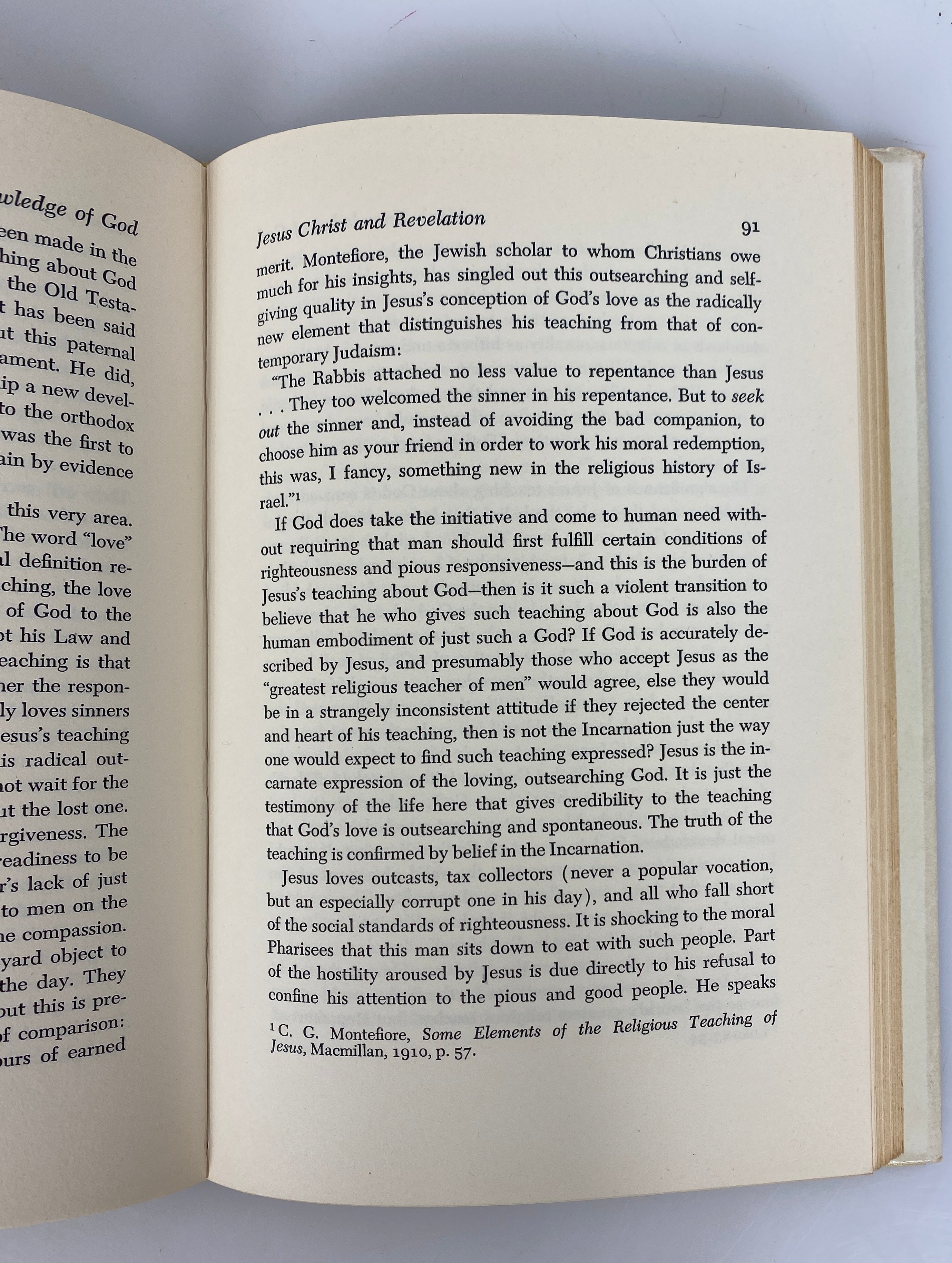 Man's Knowledge of God by William Wolf 1955 First Edition HC DJ