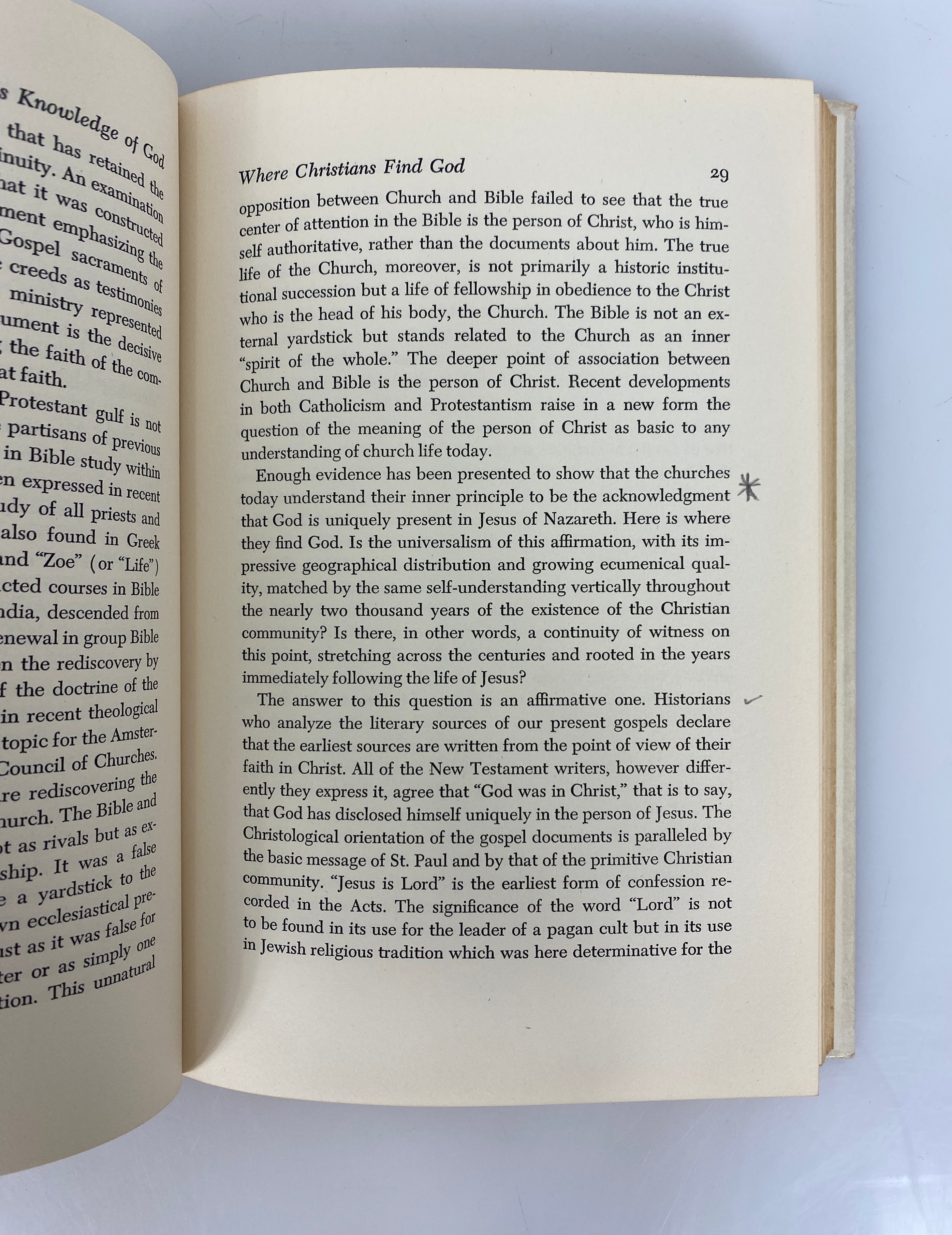 Man's Knowledge of God by William Wolf 1955 First Edition HC DJ