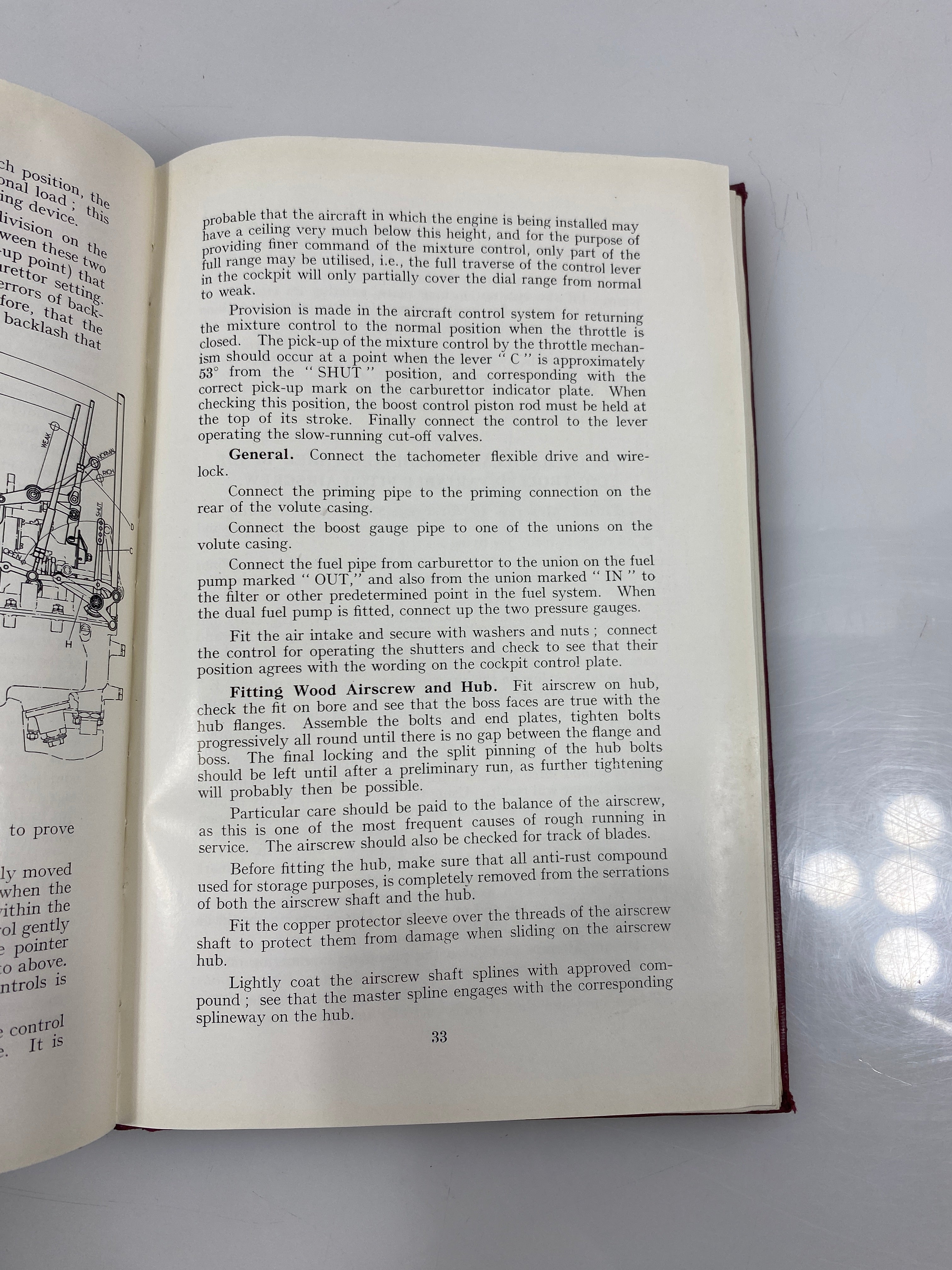 Manual for the Care & Maintenance of the Bristol Mercury 1937 HC