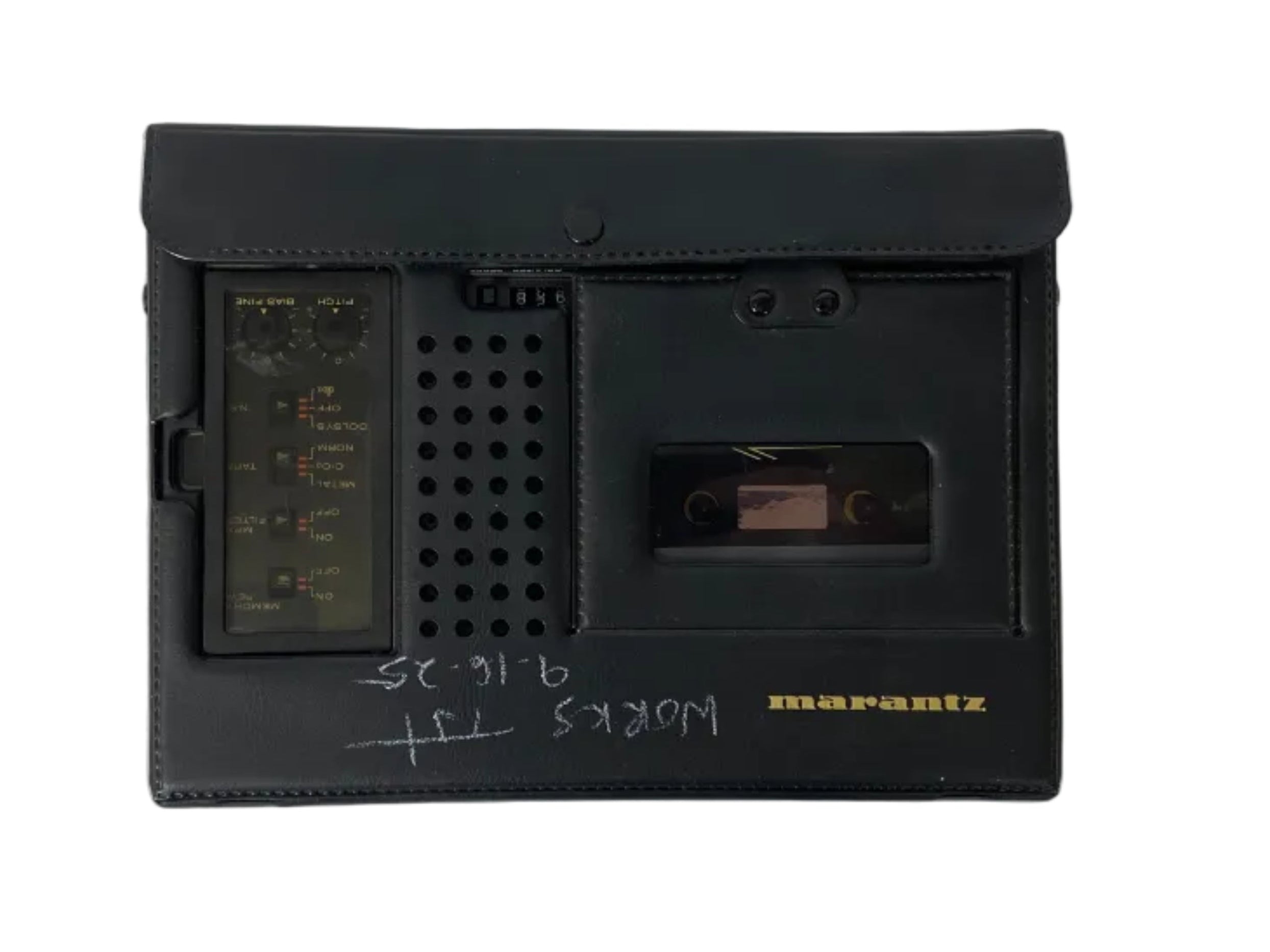 Marantz PMD430 3-Head Stereo Cassette Field Recorder & Case