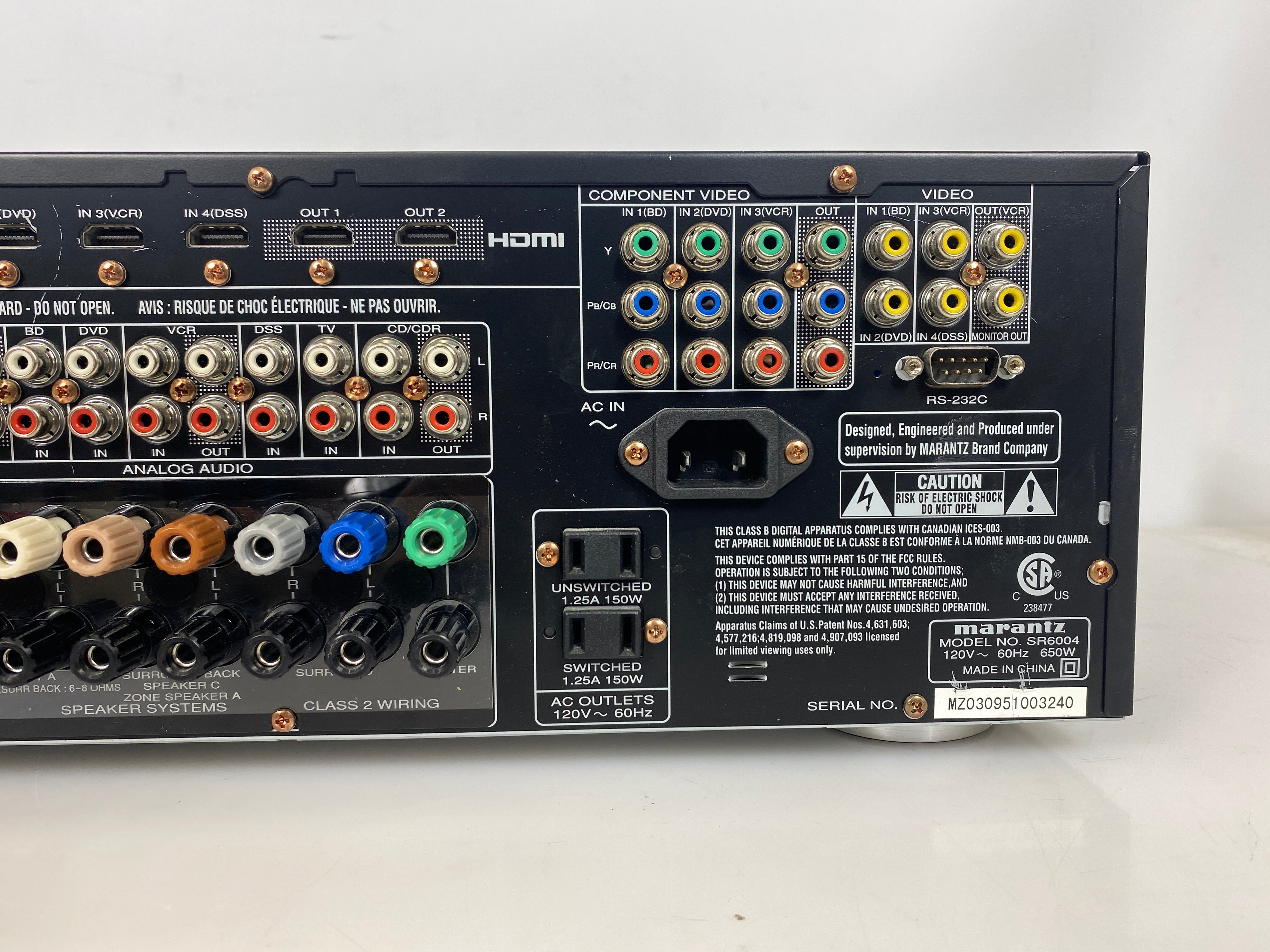 Marantz SR6004 Surround Sound Receiver