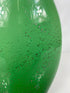 Marc Vanderberg Signed Green Vase with Silver Flecks