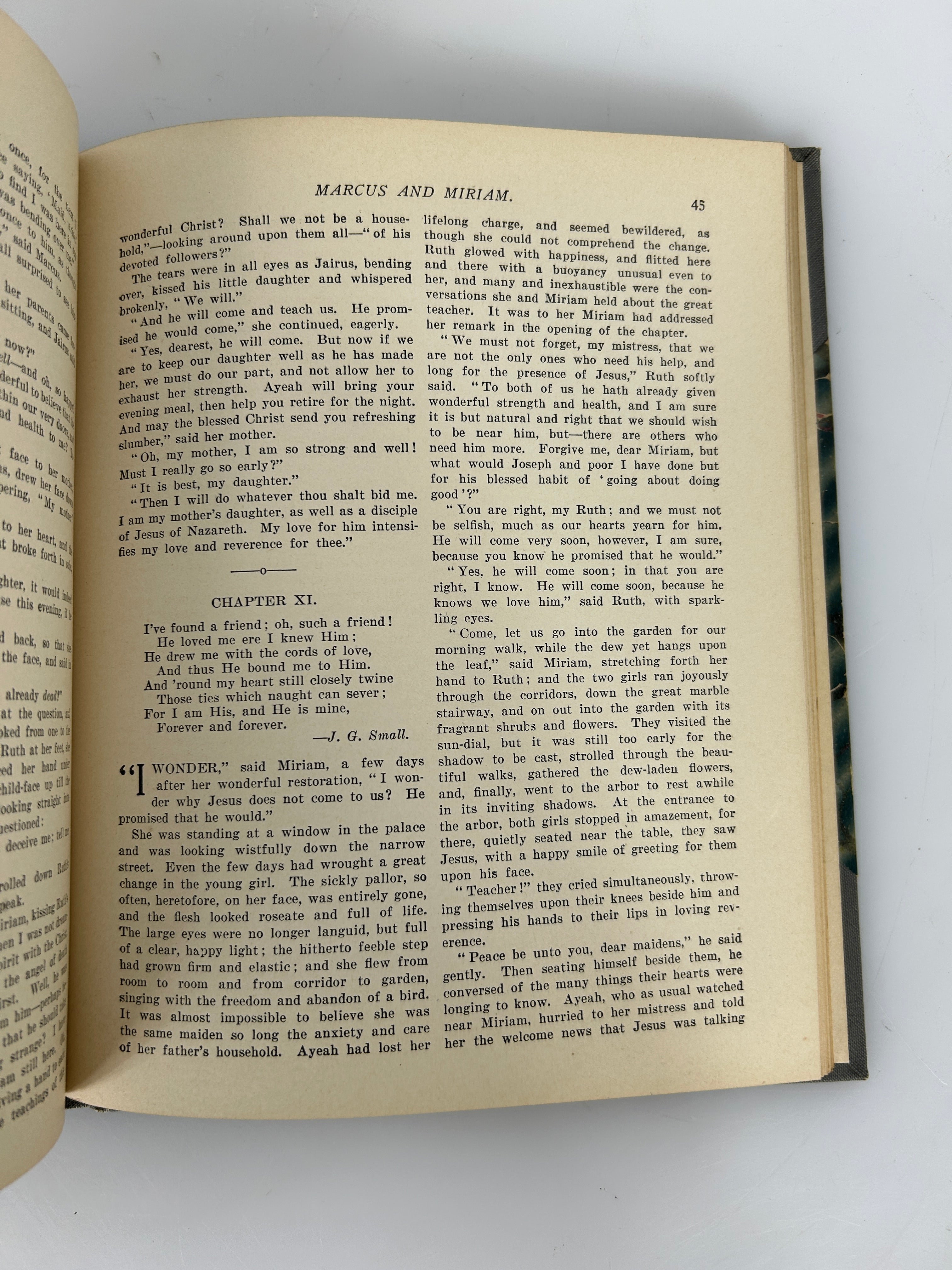 Marcus and Miriam by Rebecca Ruter Springer David C Cook Publishing Co 1908 HC