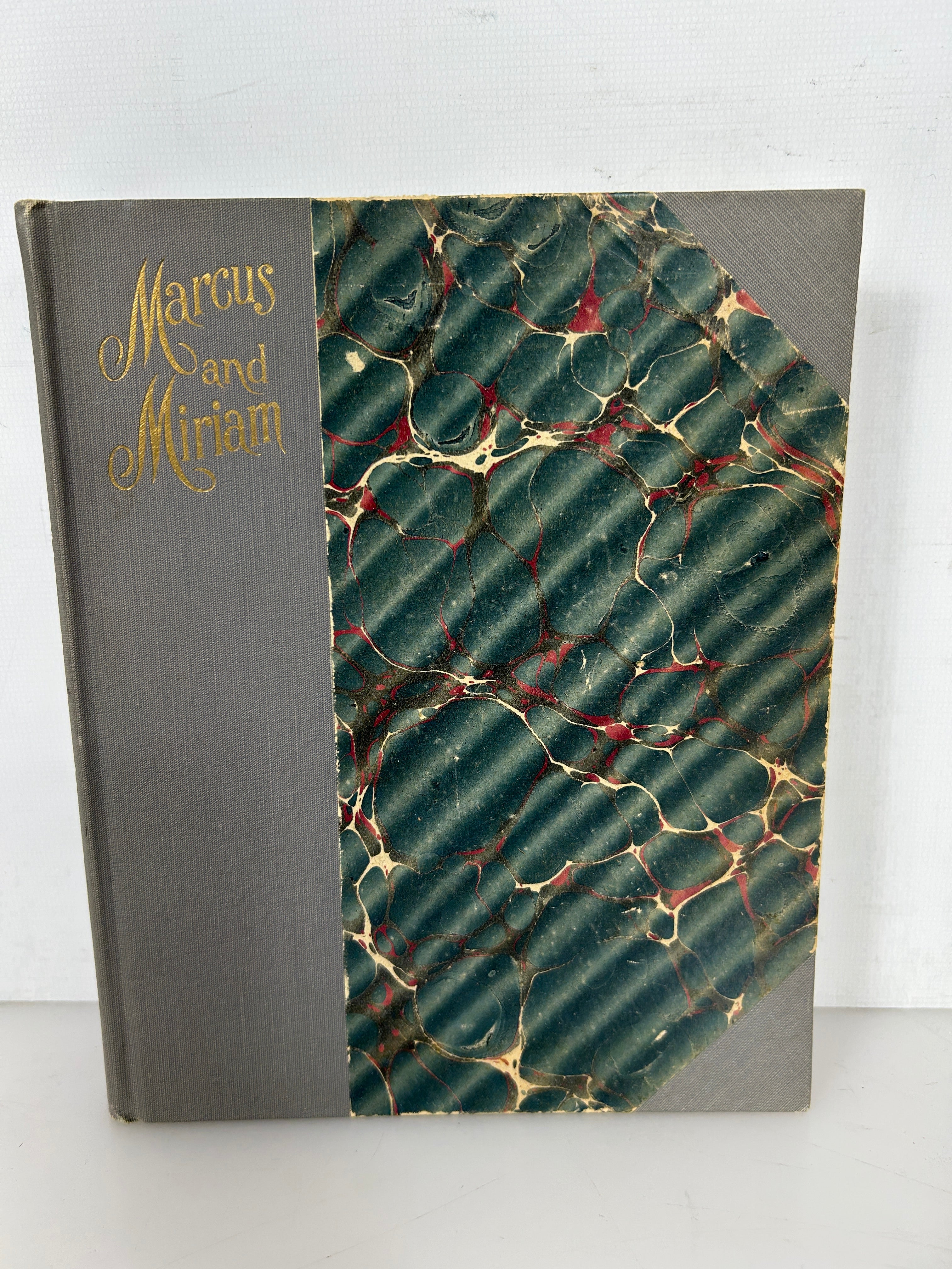 Marcus and Miriam by Rebecca Ruter Springer David C Cook Publishing Co 1908 HC