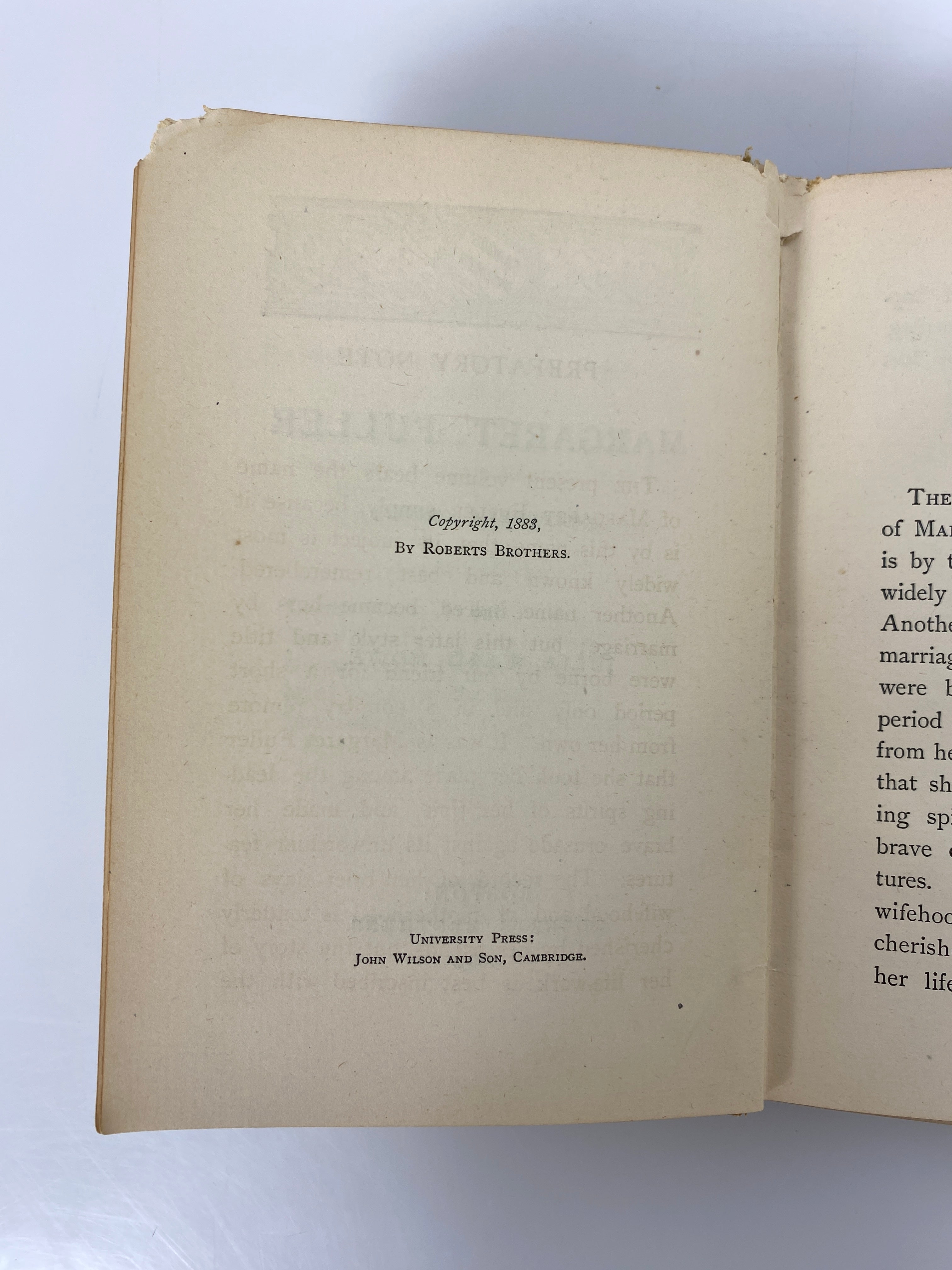 Margaret Fuller by Julia Ward Howe 1883 Famous Women Series 1st Ed HC