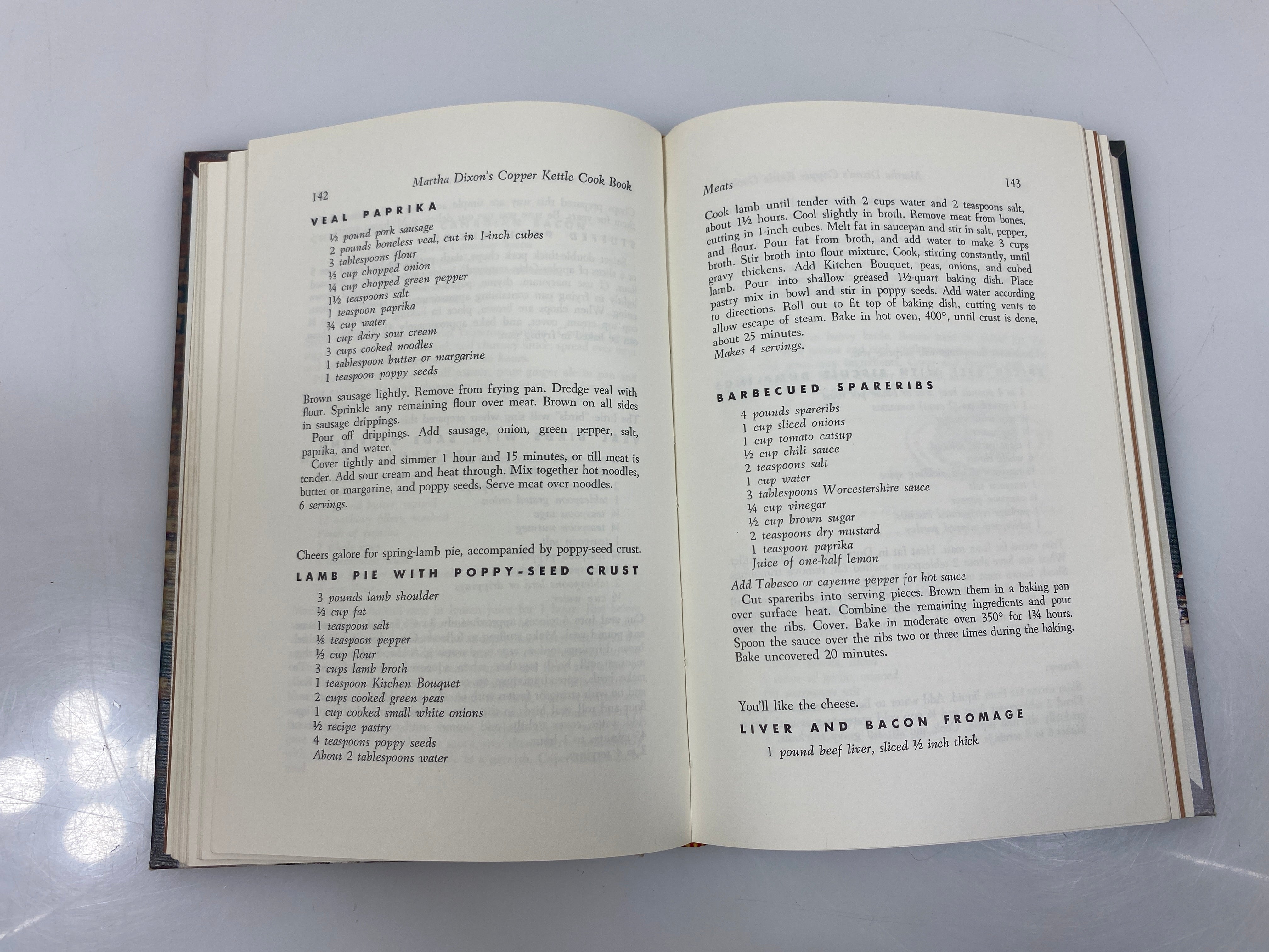 Martha Dixon's Copper Kettle Cook Book Wm. B. Eerdmans Publishing 1963 HC