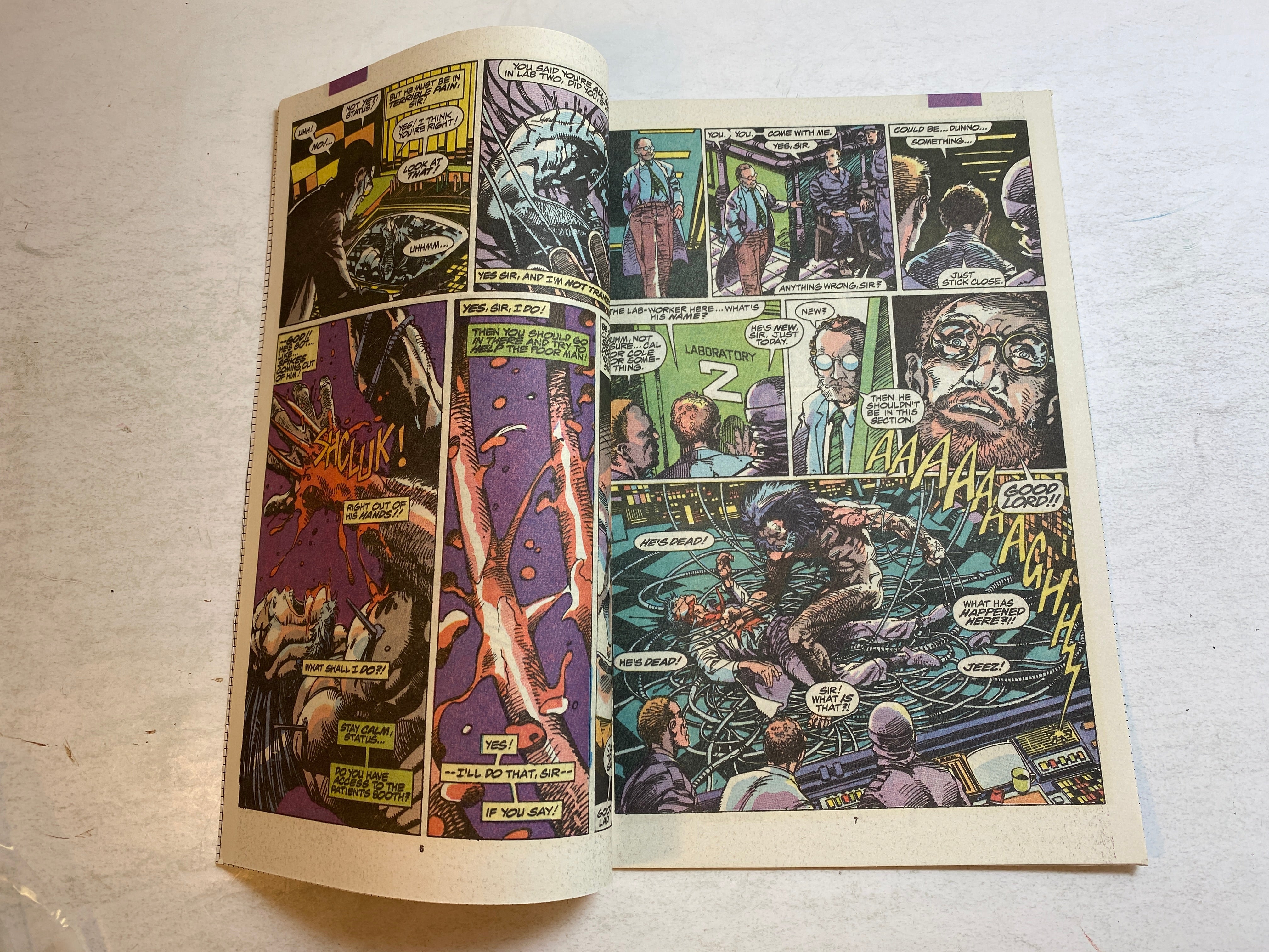 Marvel Comics Presents Wolverine Weapon X #74 1991