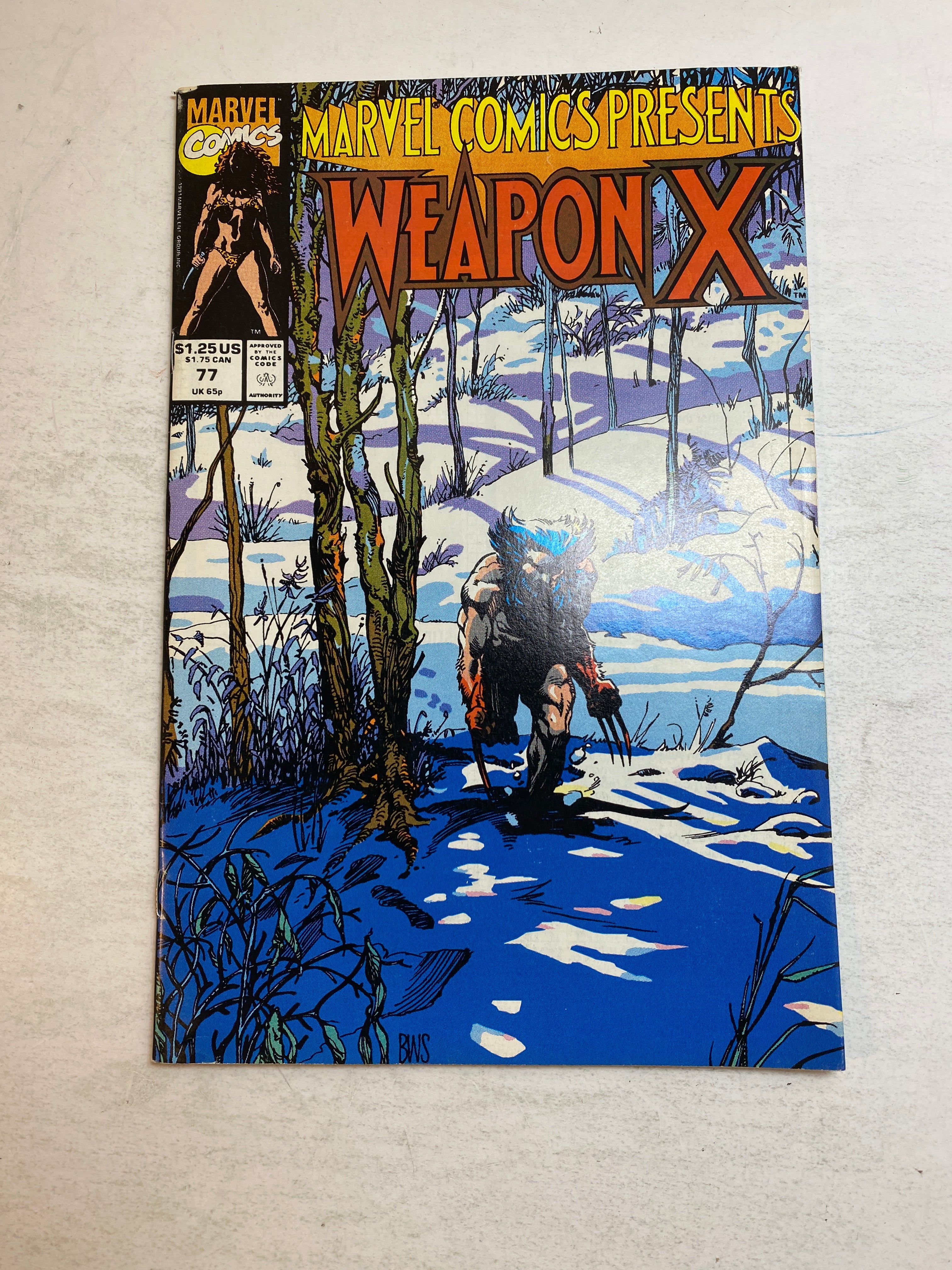 Marvel Comics Presents Wolverine Weapon X #77 1991