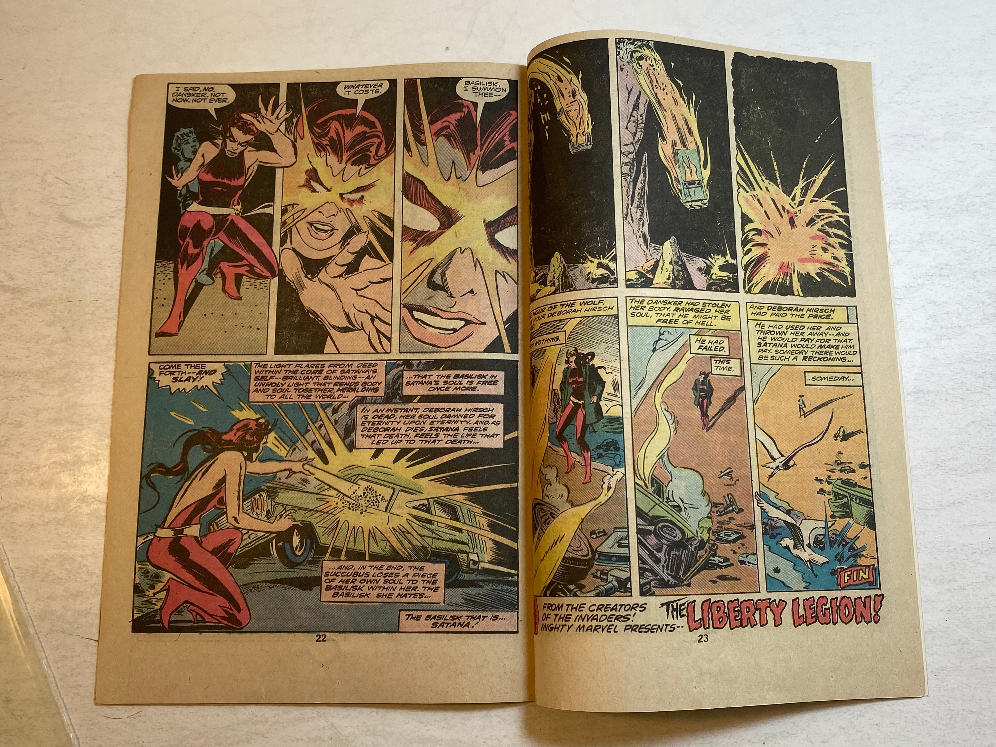 Marvel Premiere Satana Comic #27 1975