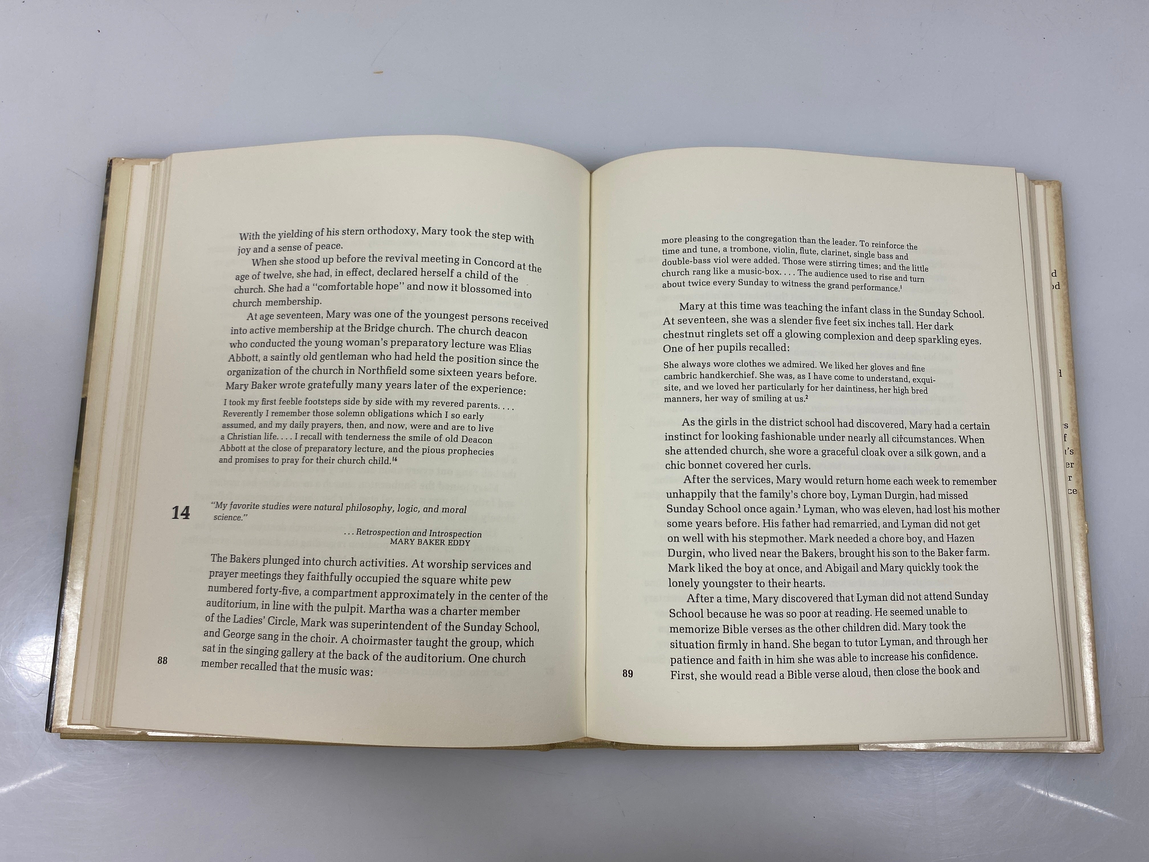 Mary Baker Eddy The Golden Days by Smaus 1966 HCDJ