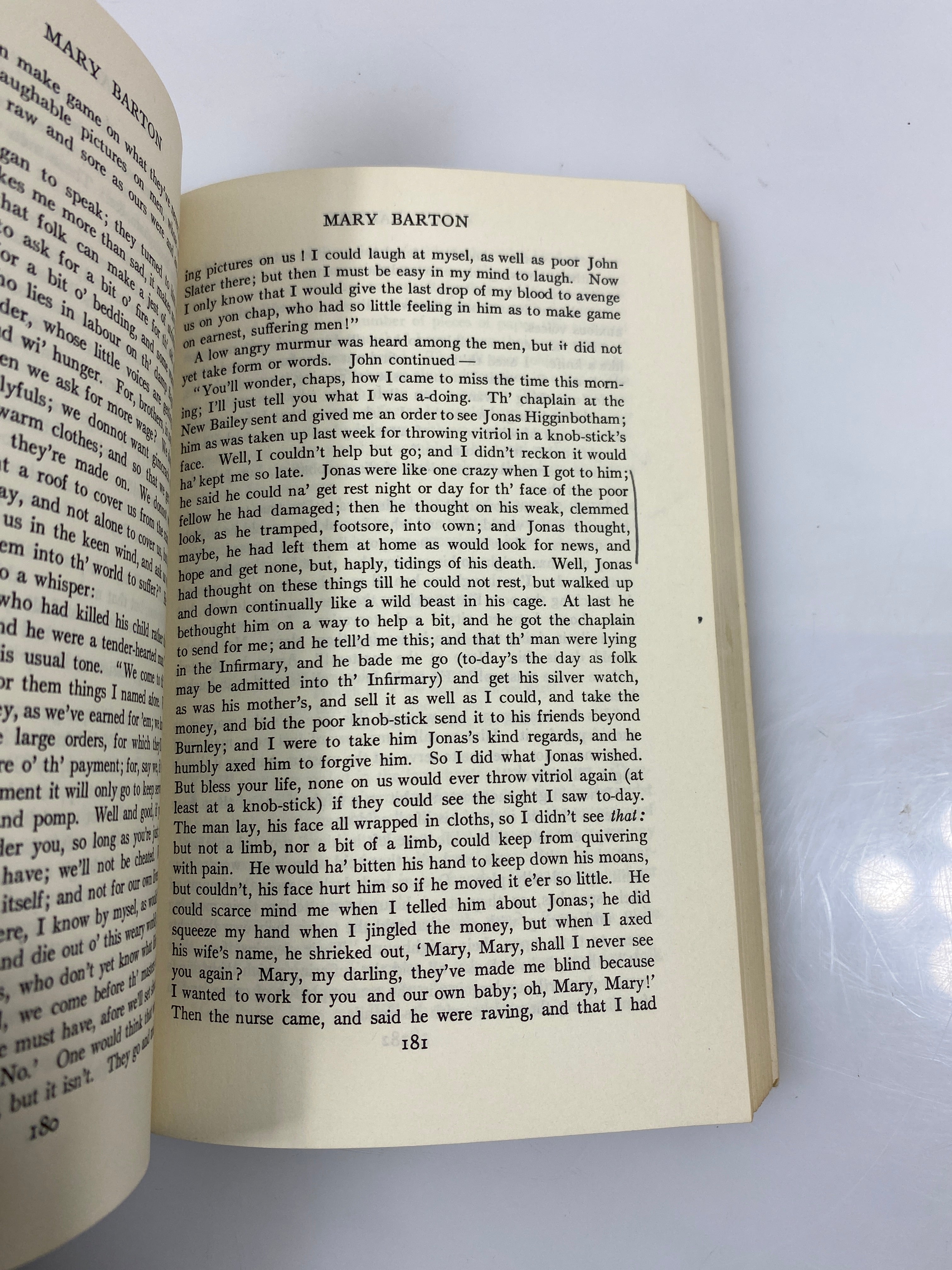 Mary Barton by Mrs Gaskell Norton Library 1958 SC