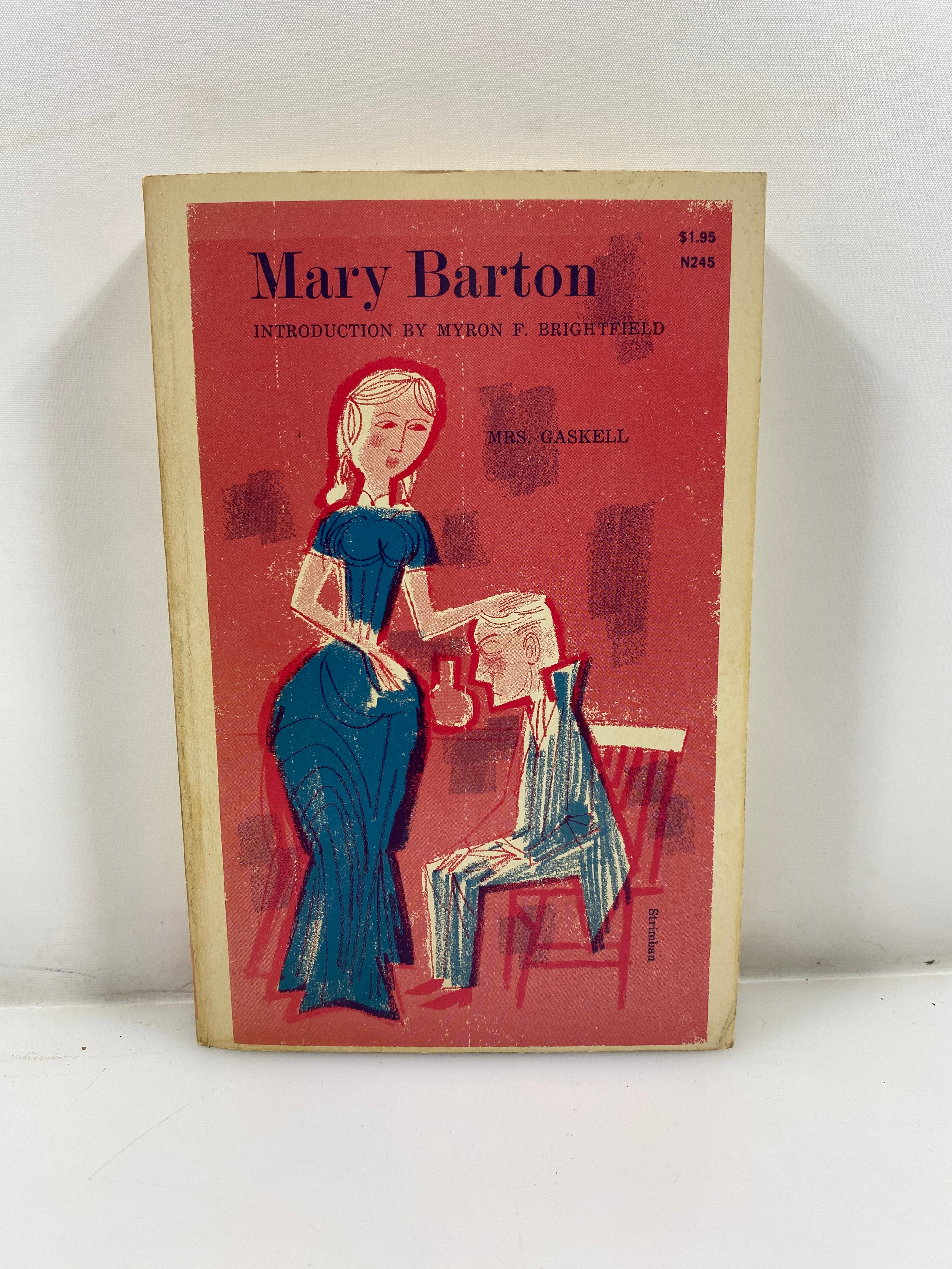 Mary Barton by Mrs Gaskell Norton Library 1958 SC