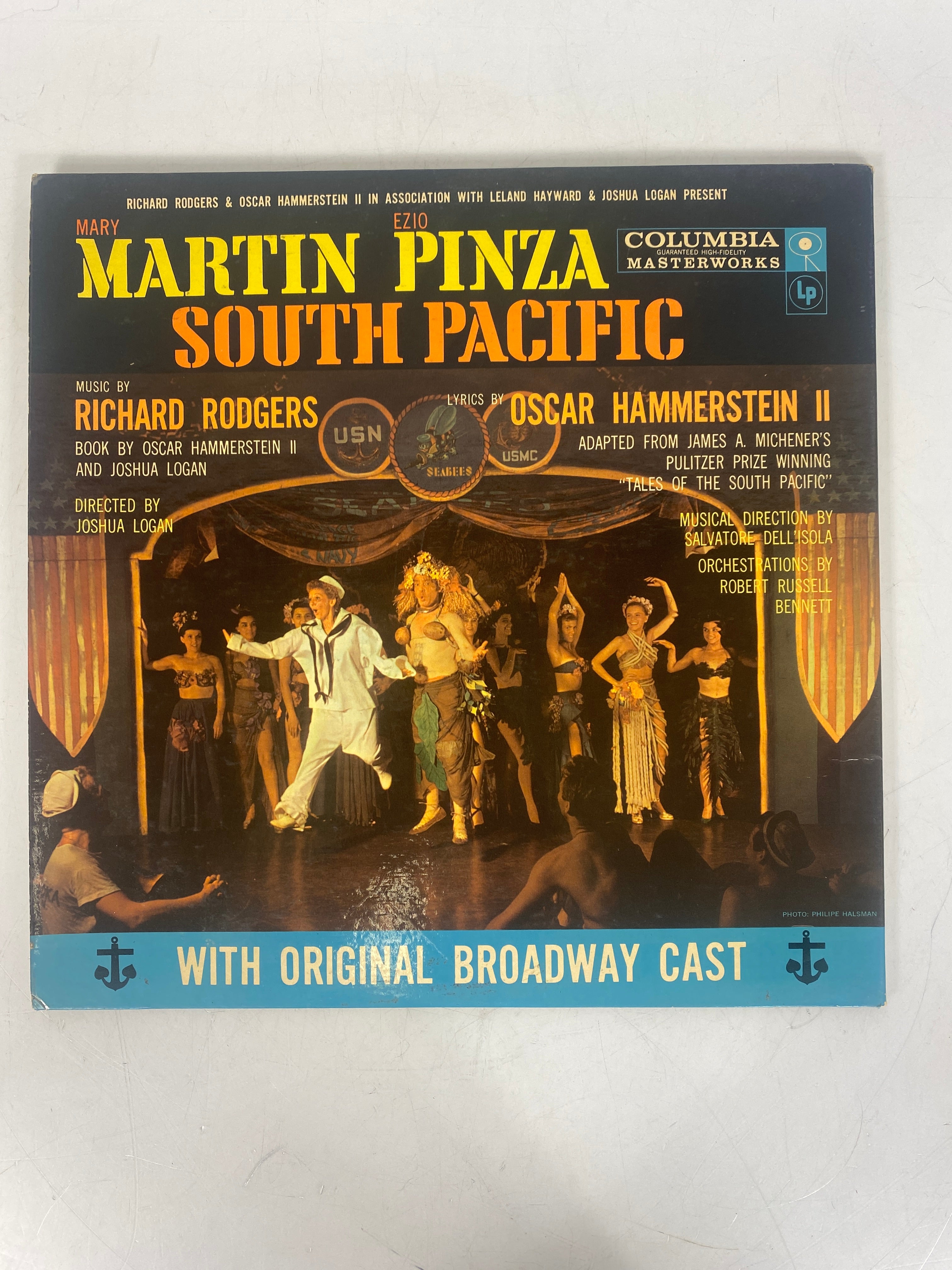 Mary Martin Ezio Pinza South Pacific Vinyl Record