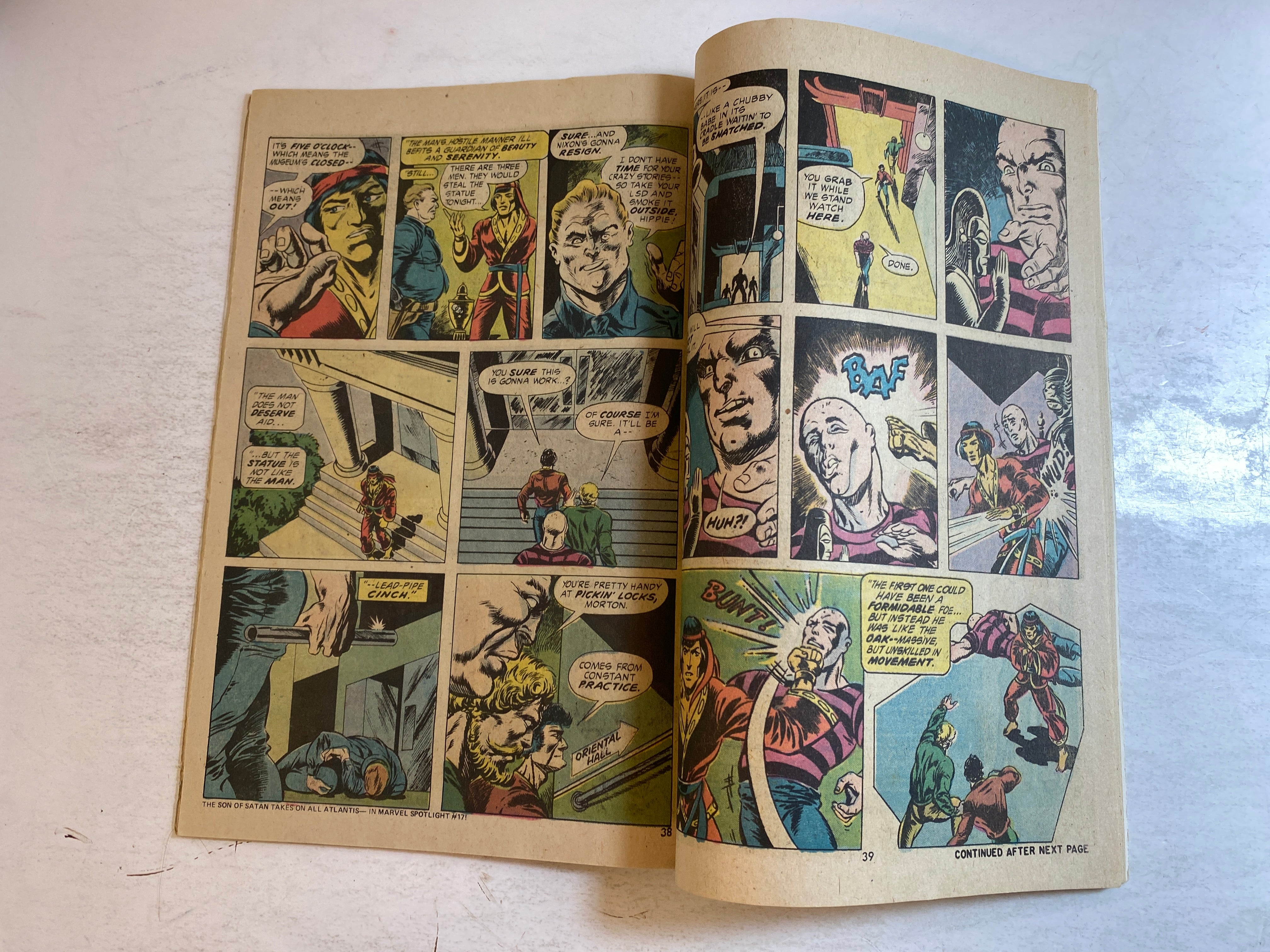 Master of Kung Fu Giant Size #1 Marvel 1974