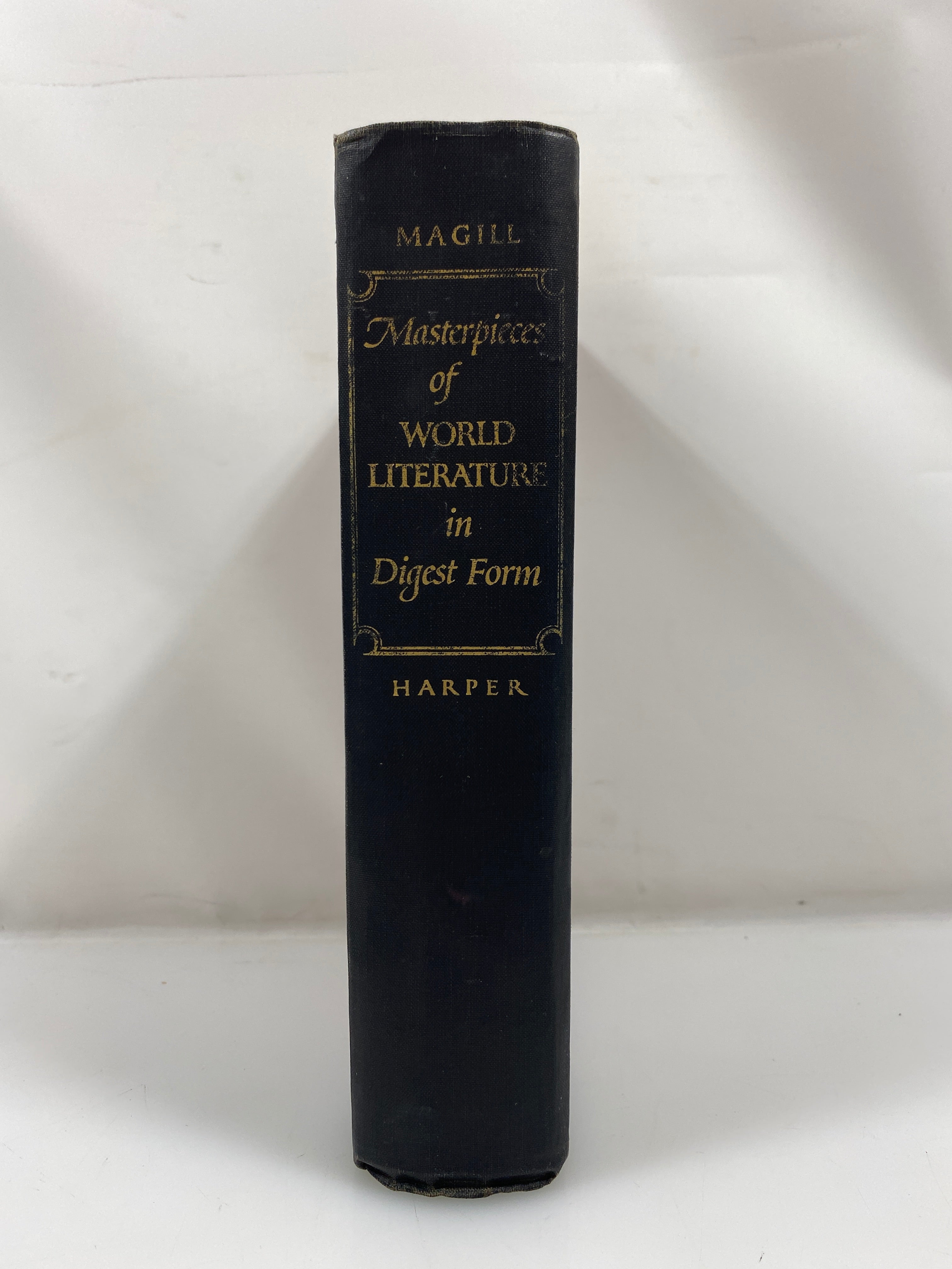 Masterpieces of World Literature in Digest Form Magill 1952 HC