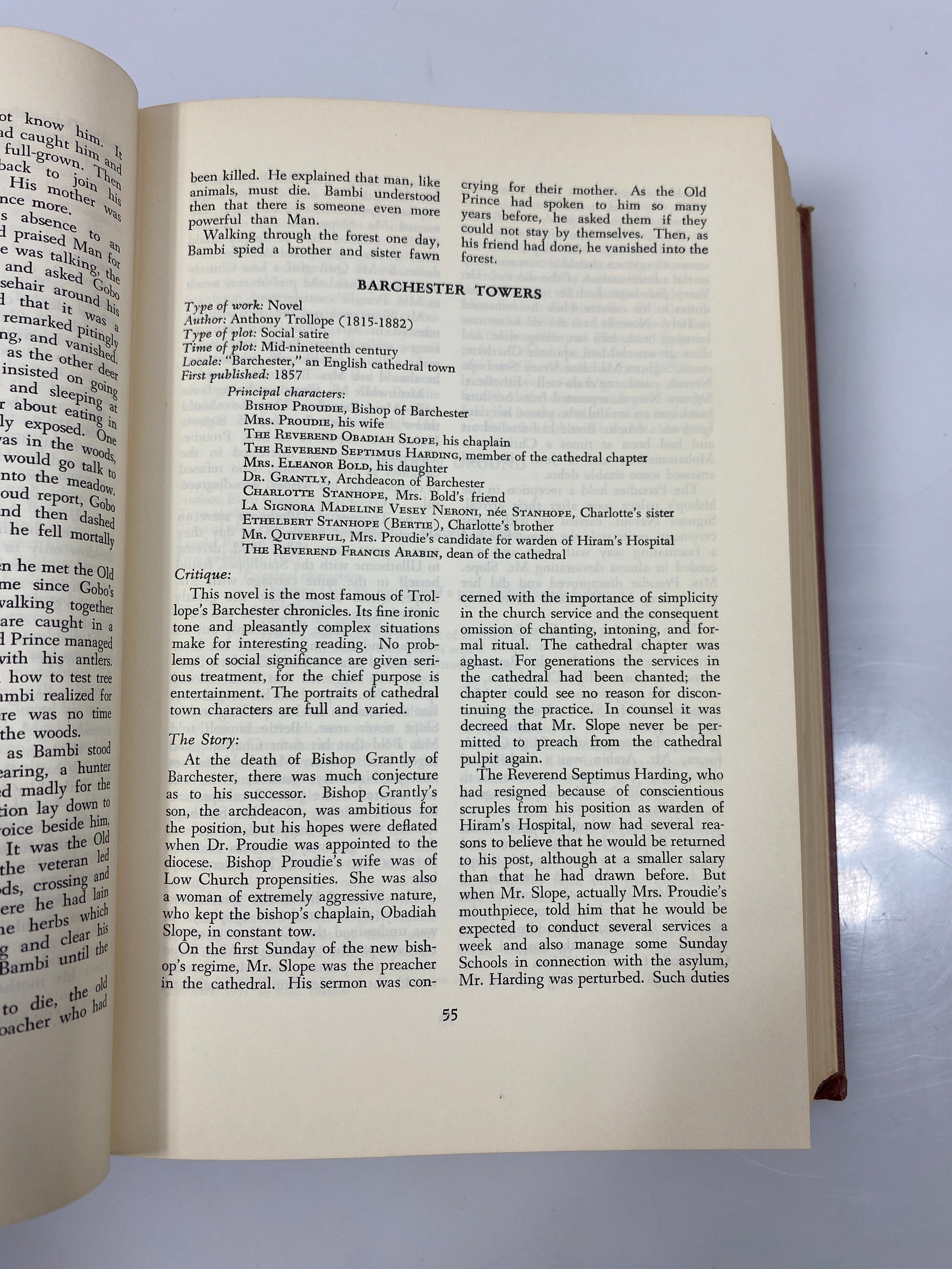 Masterpieces of World Literature in Digest Form Magill 1952 HC