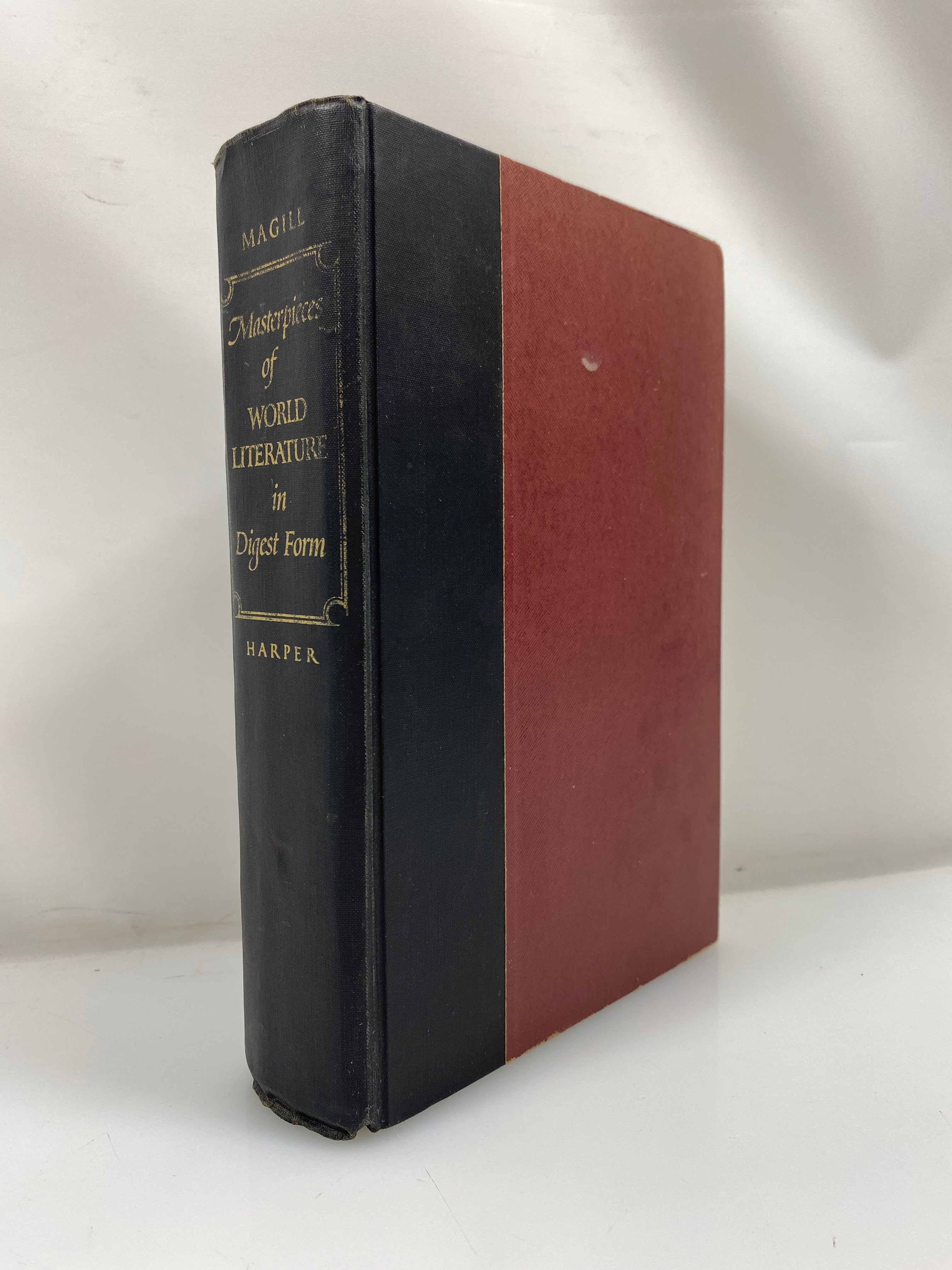 Masterpieces of World Literature in Digest Form Magill 1952 HC