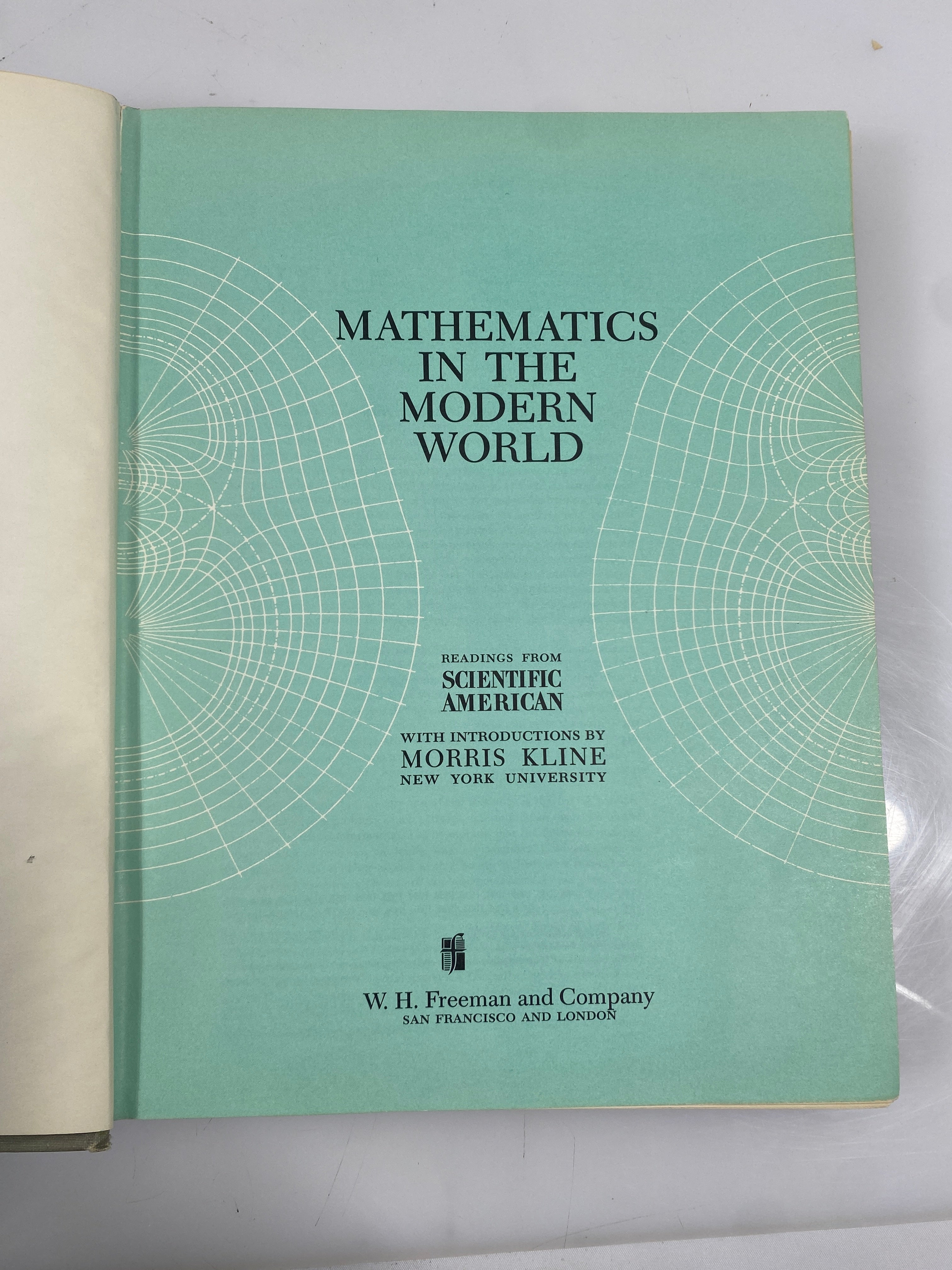 Mathematics in the Modern World Scientific American 1968 Ex-Library HC