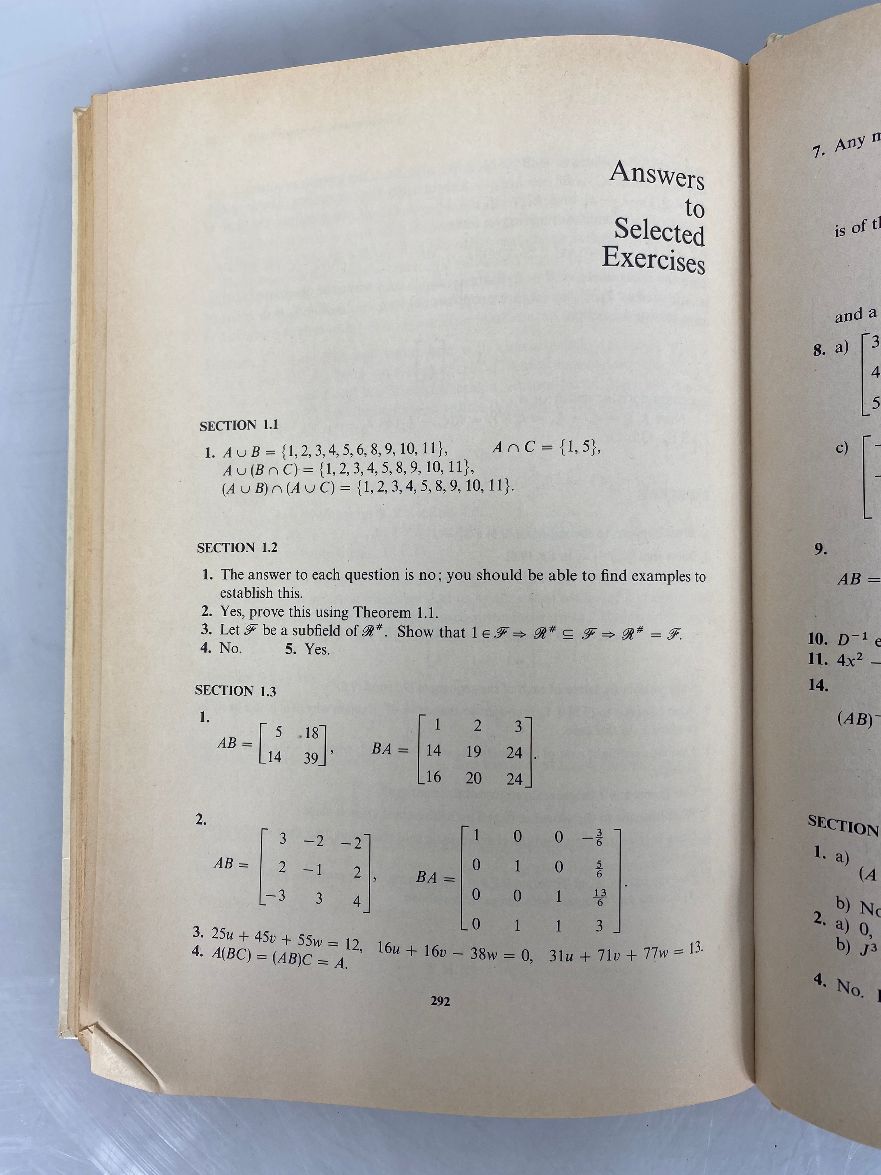 Matrices & Linear Transformations Charles Cullen 1972 2nd Edition HC
