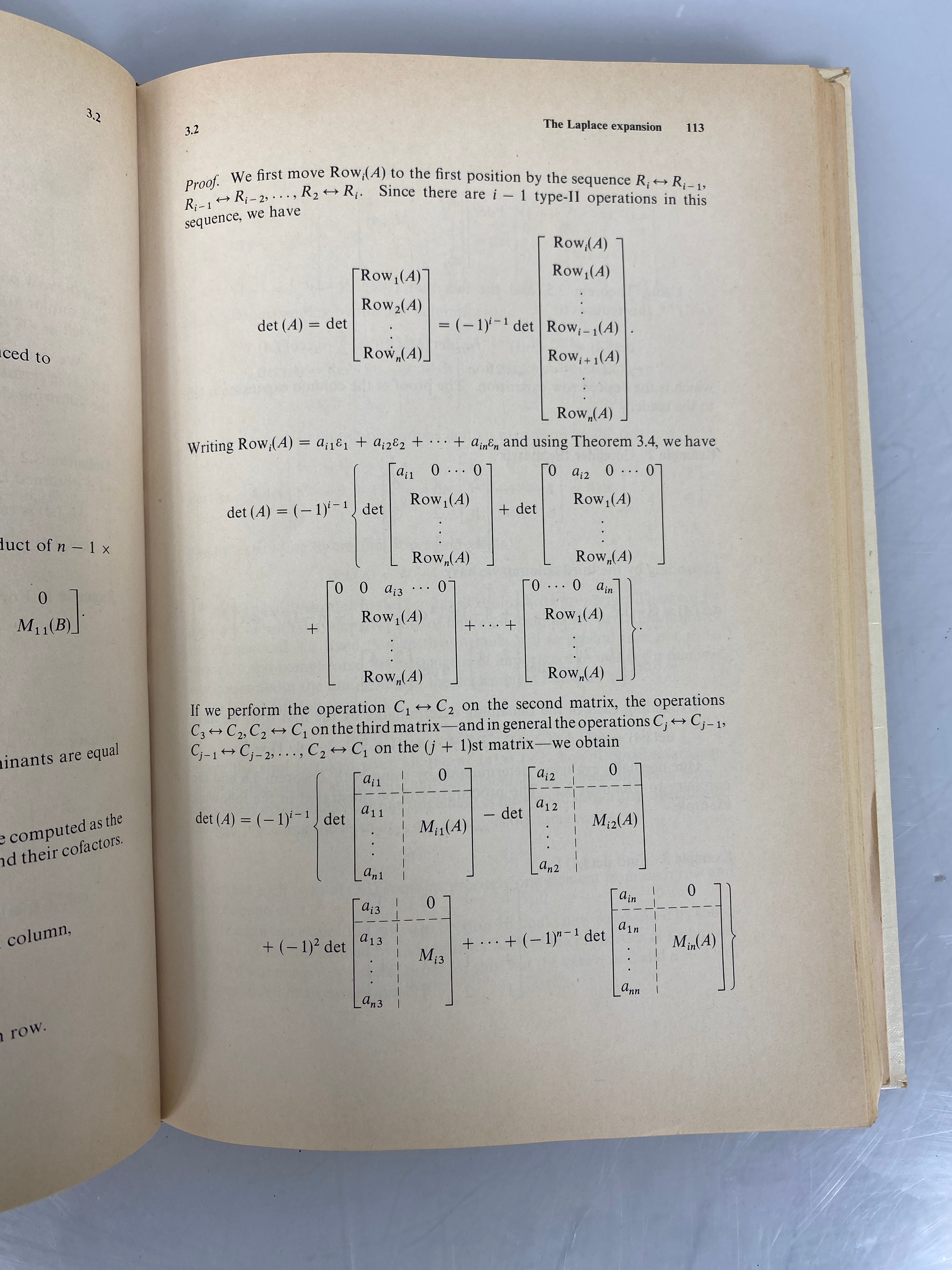 Matrices & Linear Transformations Charles Cullen 1972 2nd Edition HC